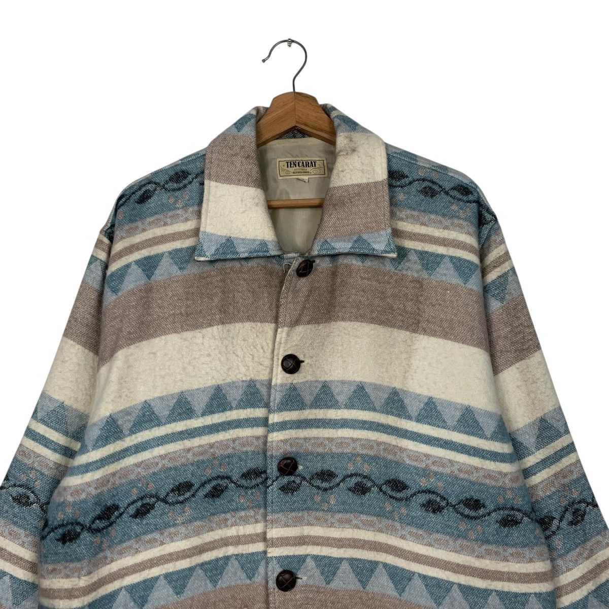 Japanese Brand Japanese Brand Ten Carat Navajo Aztech Jacket Size US M / EU 48-50 / 2 - 2 Thumbnail