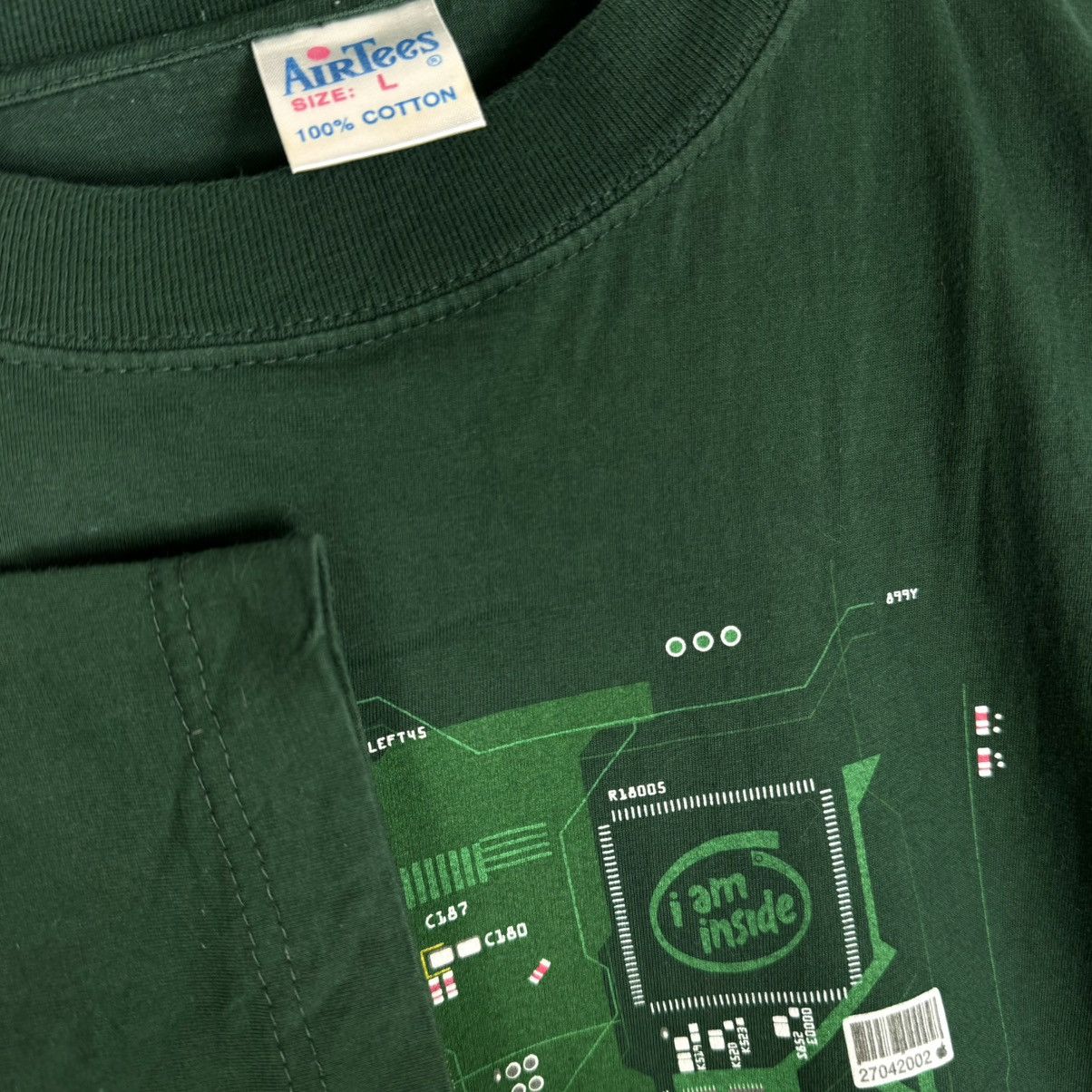 Vintage Vintage 90s Shockers Audio I Am Inside Rare Music T Shirt Size US L / EU 52-54 / 3 - 3 Thumbnail