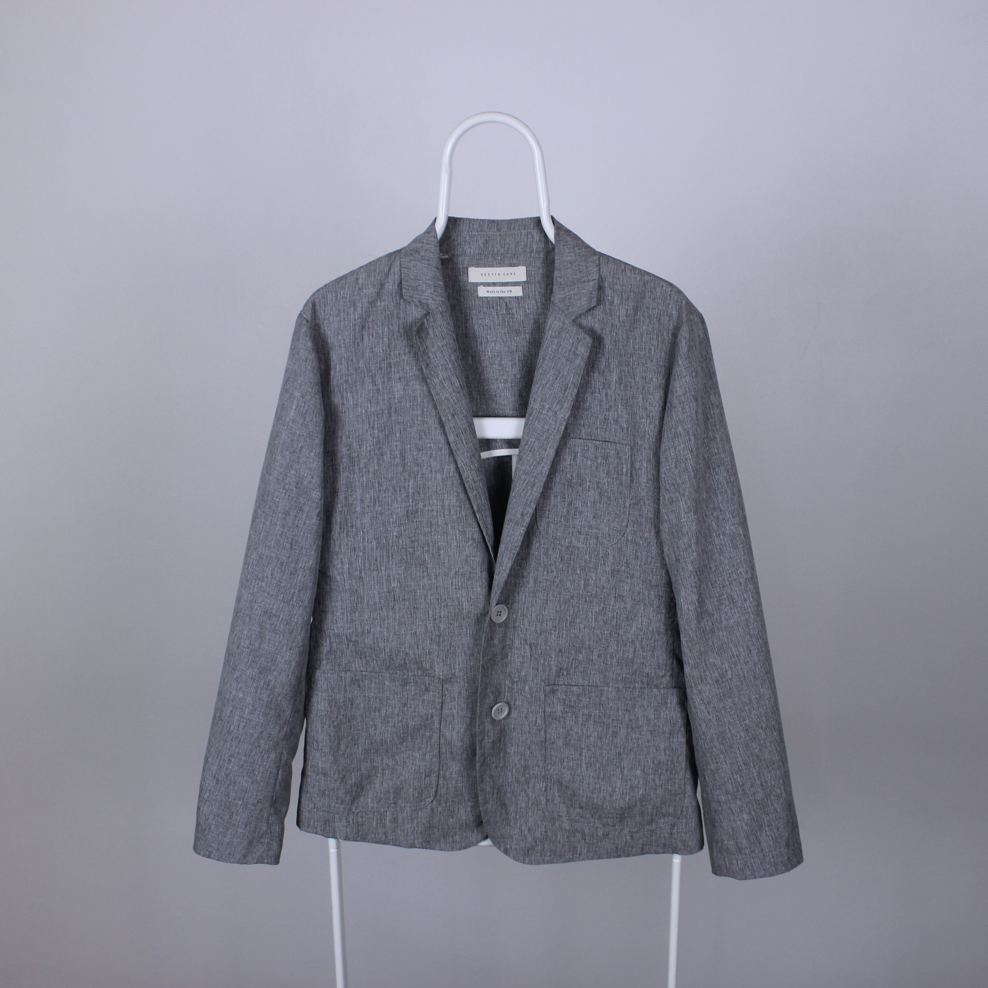 KESTIN Kestin Hare blazer men UK jacket light gray S M Size US M / EU 48-50 / 2 - 4 Thumbnail
