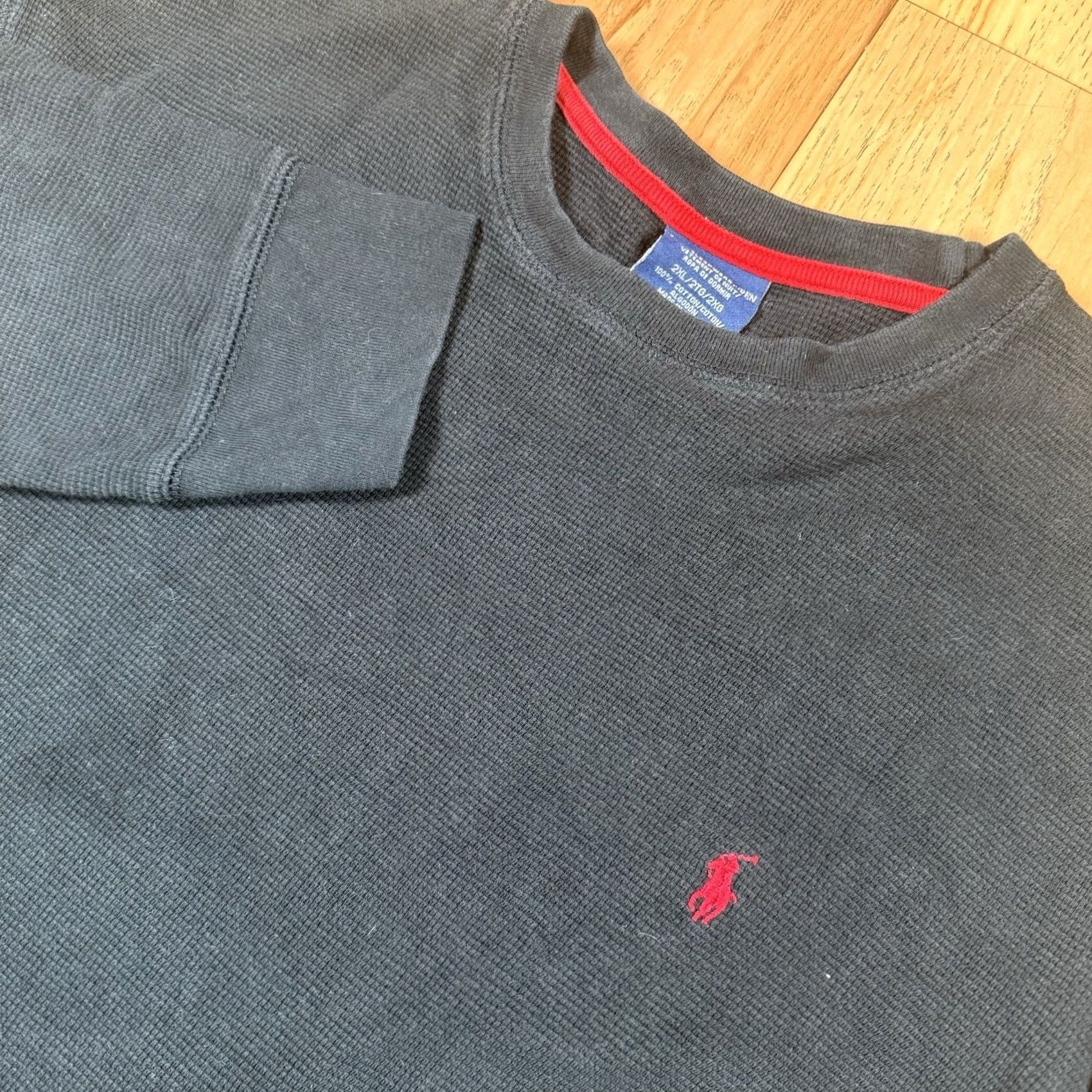 Polo Ralph Lauren VINTAGE Polo Ralph Lauren Sleepwear Flannel Shirt Mens 2XL Black Shirt Mens 2XL Black Size US XXL / EU 58 / 5 - 2 Thumbnail