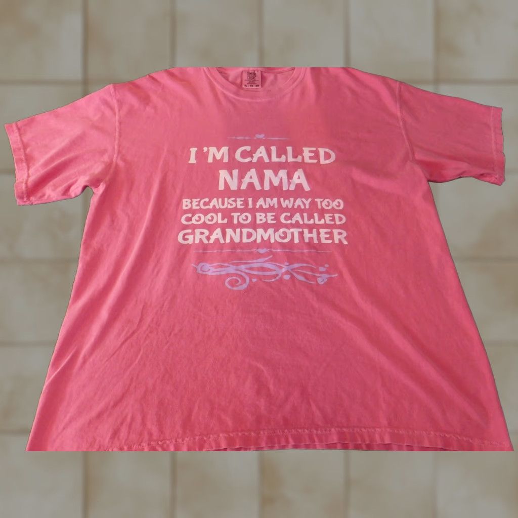 Comfort Colors Comfort Colors Mens Shirt XL Pink Crew Neck Short Sleeve Knit Cotton Logo T-Shirt Classic Size US XL / EU 56 / 4 - 1 Thumbnail