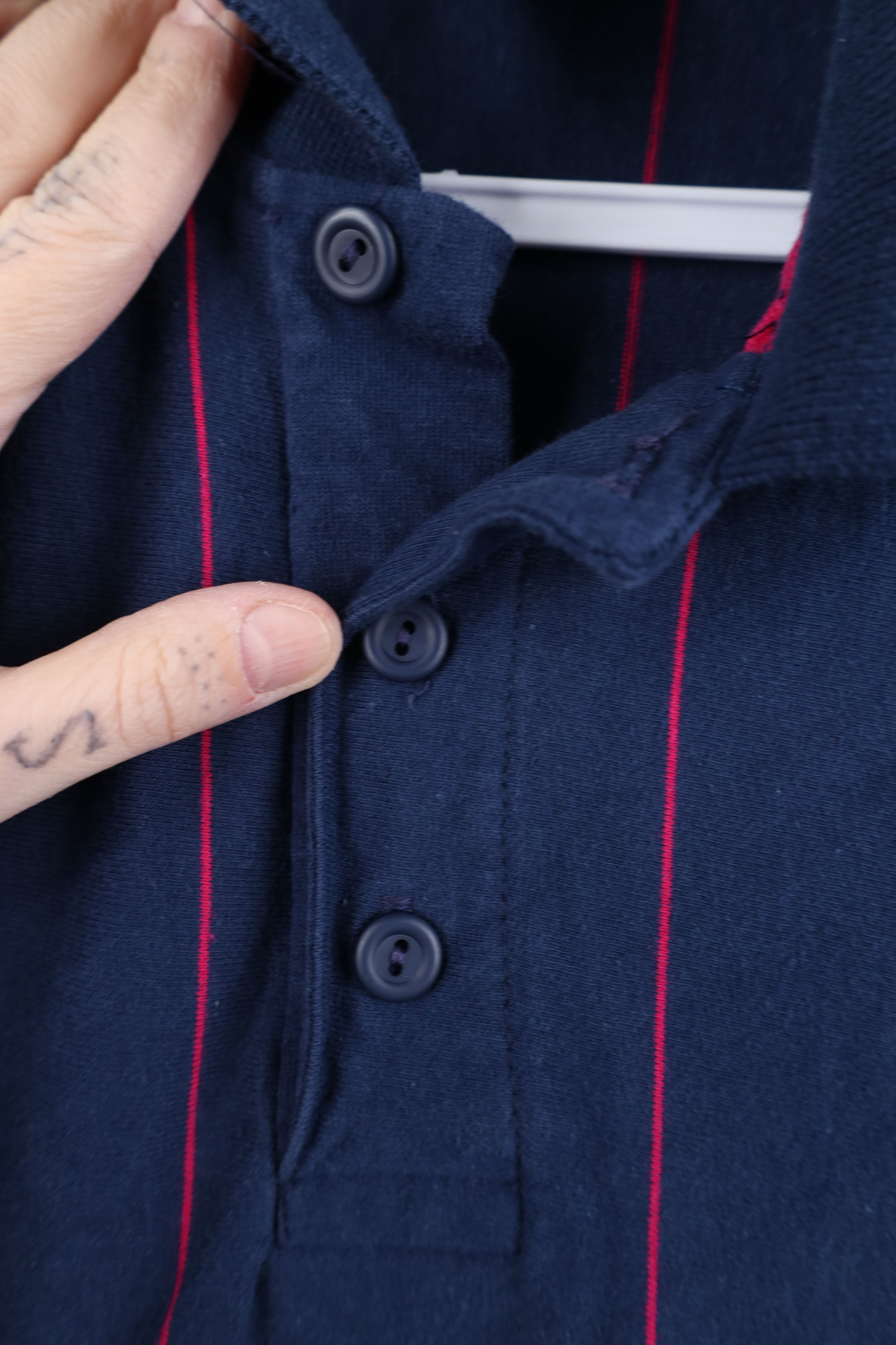 Vintage Vintage 90s Streetwear Knit Collared Golf Polo Shirt USA Size US XL / EU 56 / 4 - 4 Thumbnail