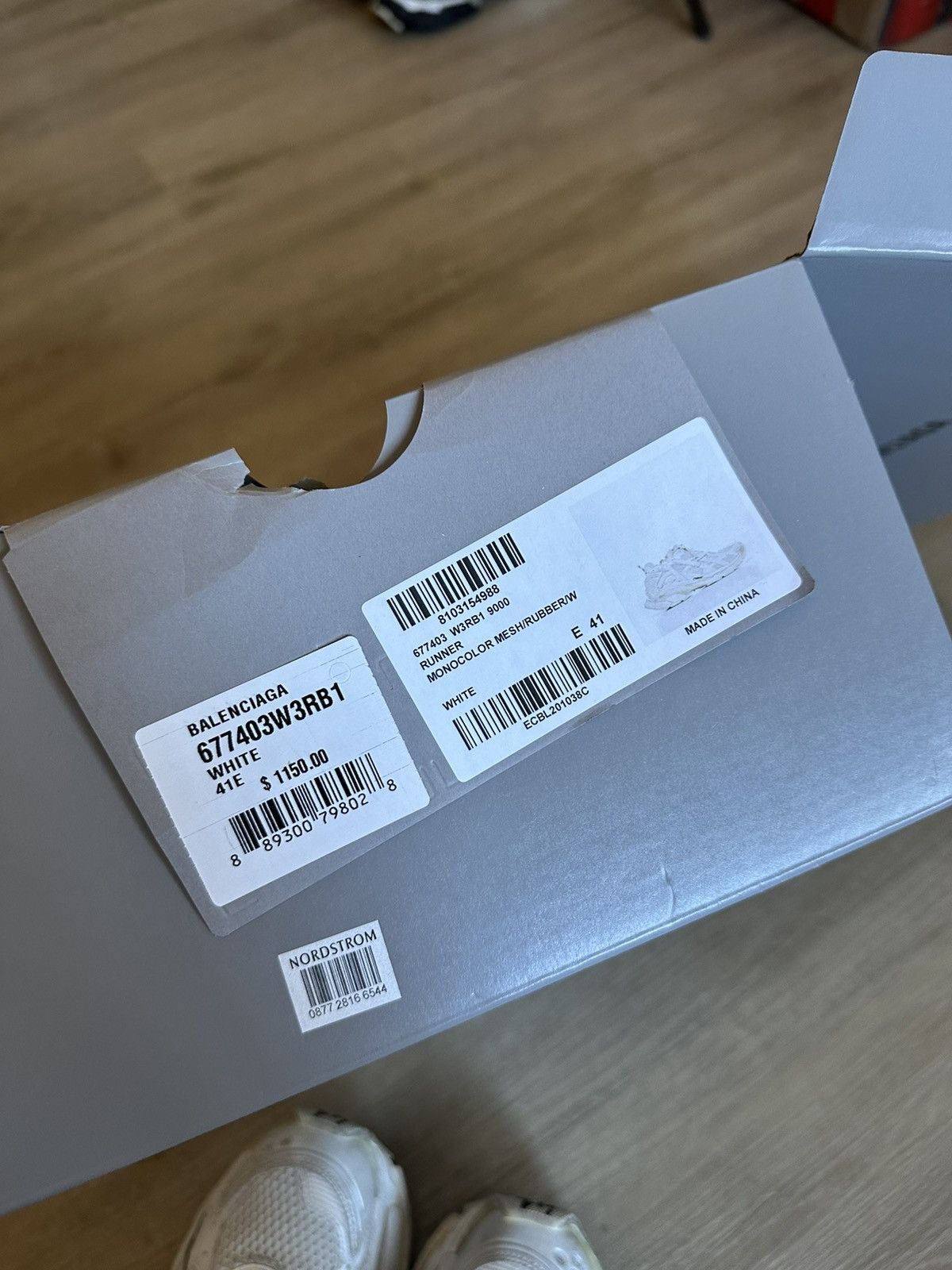 Balenciaga BALENCIAGA RUNNER (41) 8 Size US 8 / EU 41 - 8 Thumbnail