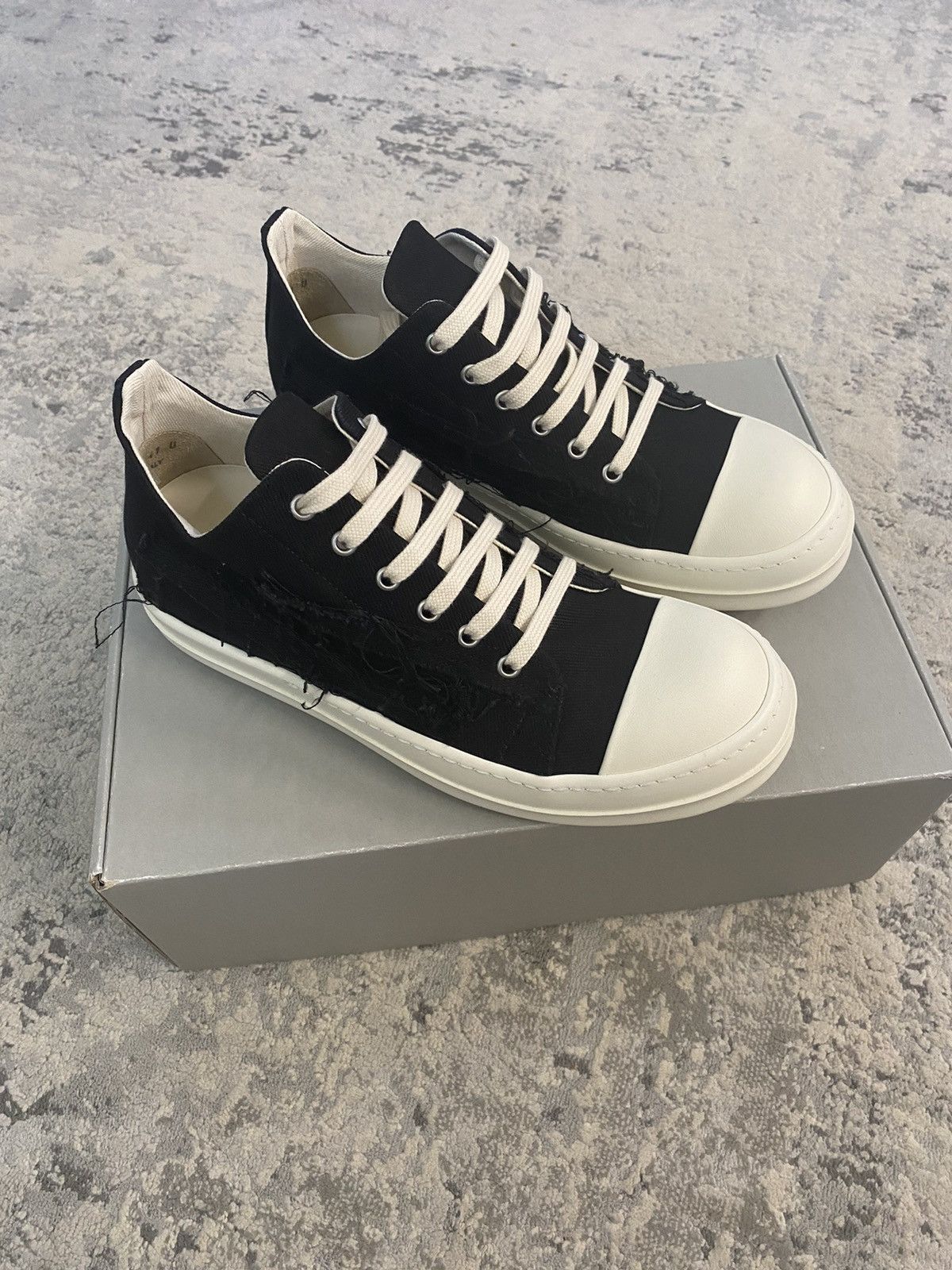 Rick Owens Rick Owens Drkshdw Slashed Ramones | Grailed