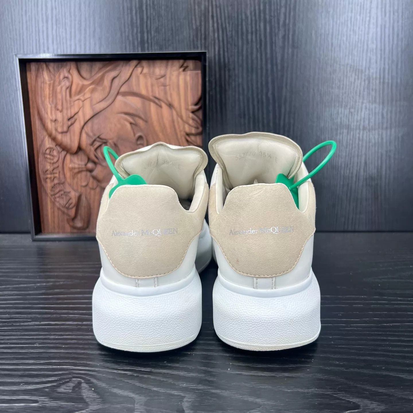 Alexander McQueen McQueen white & pink suede shoes 35.5 original box Size US 5 / IT 35 - 7 Thumbnail