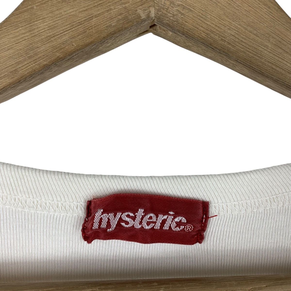Hysteric Glamour × Japanese Brand × Vintage Vintage HYSTERIC GLAMOUR big spellout printed tee Size XS / US 0-2 / IT 36-38 - 3 Thumbnail