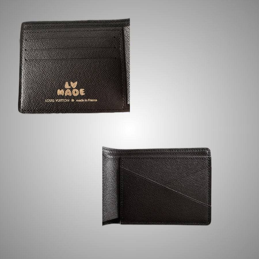 Louis Vuitton LOUIS VUITTON NIGO BROWN STRIPED MONOGRAM MULTIPLE WALLET Size ONE SIZE - 3 Thumbnail
