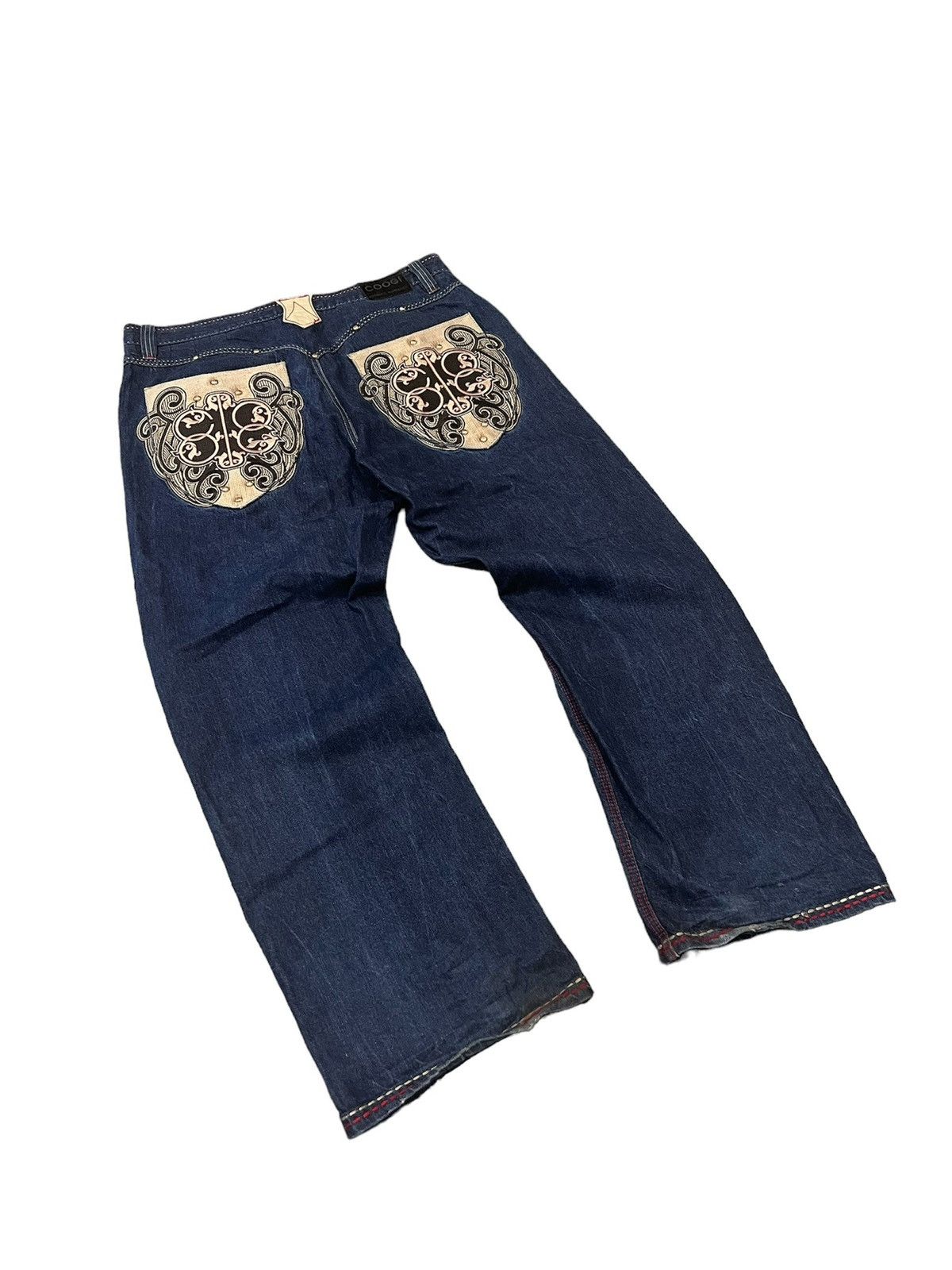 Coogi × Vintage Coogi Hip Hop Jeans 00s Size US 40 / EU 56 - 2 Thumbnail