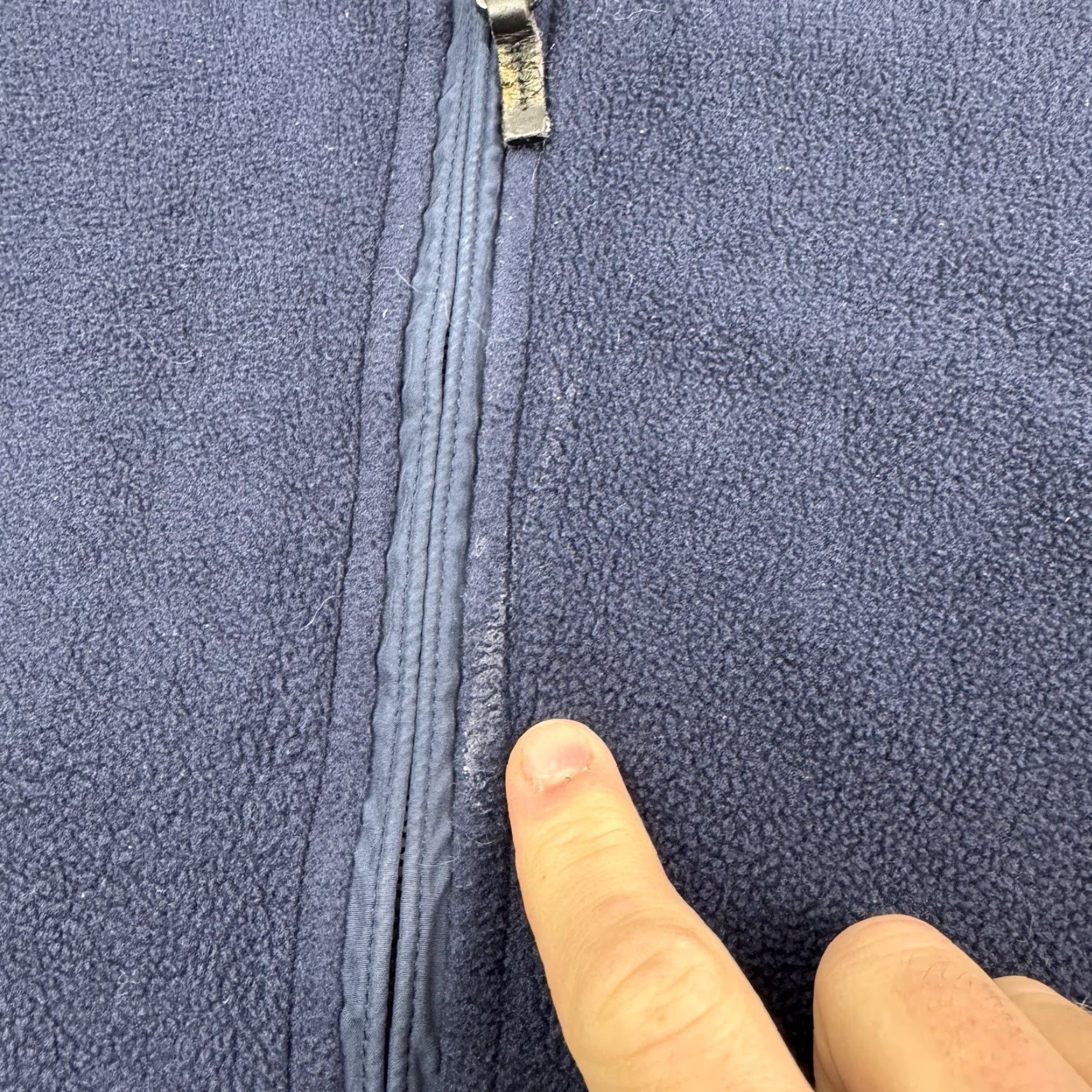 Polo Ralph Lauren Vintage Polo Ralph Lauren Fleece Vest Adult XL Blue Collar Hood Full Zip 90s Size US XL / EU 56 / 4 - 4 Thumbnail