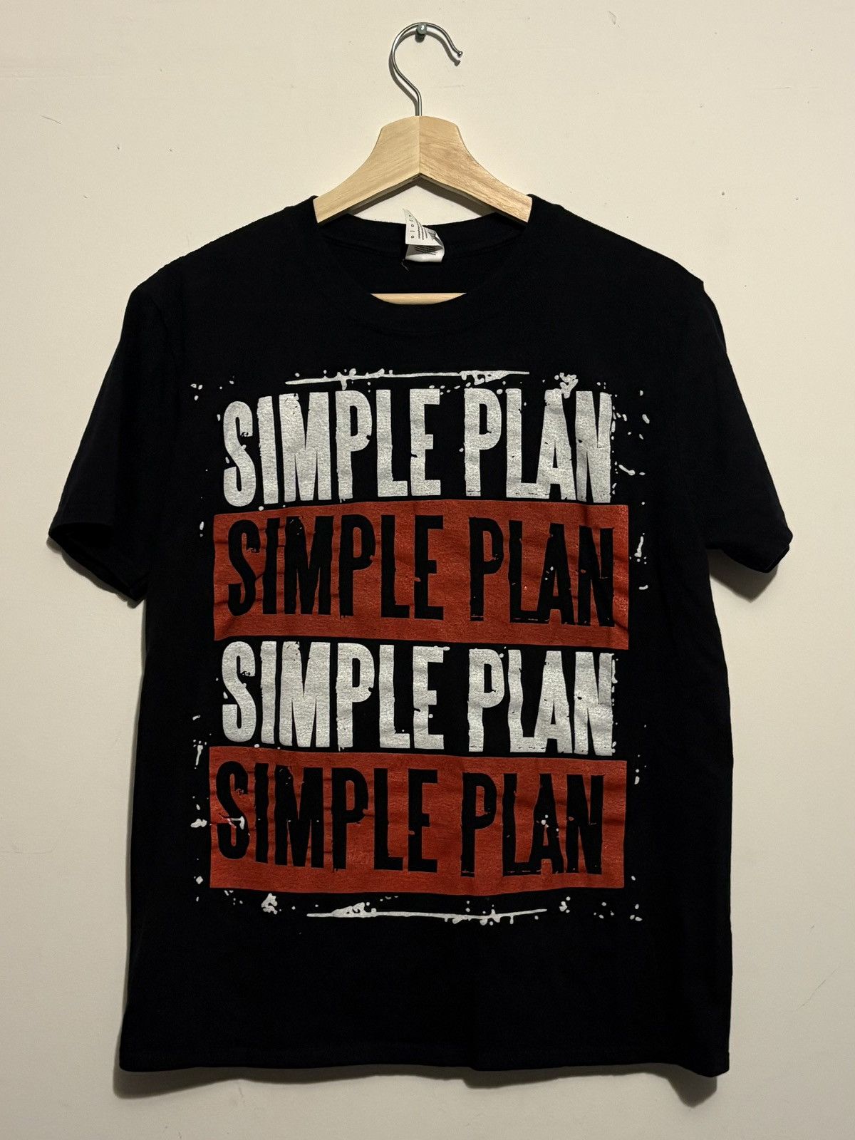 Band Tees Vintage Y2K Simple Plan North American Tour SS Band T-Shirt Size US L / EU 52-54 / 3 - 1 Thumbnail