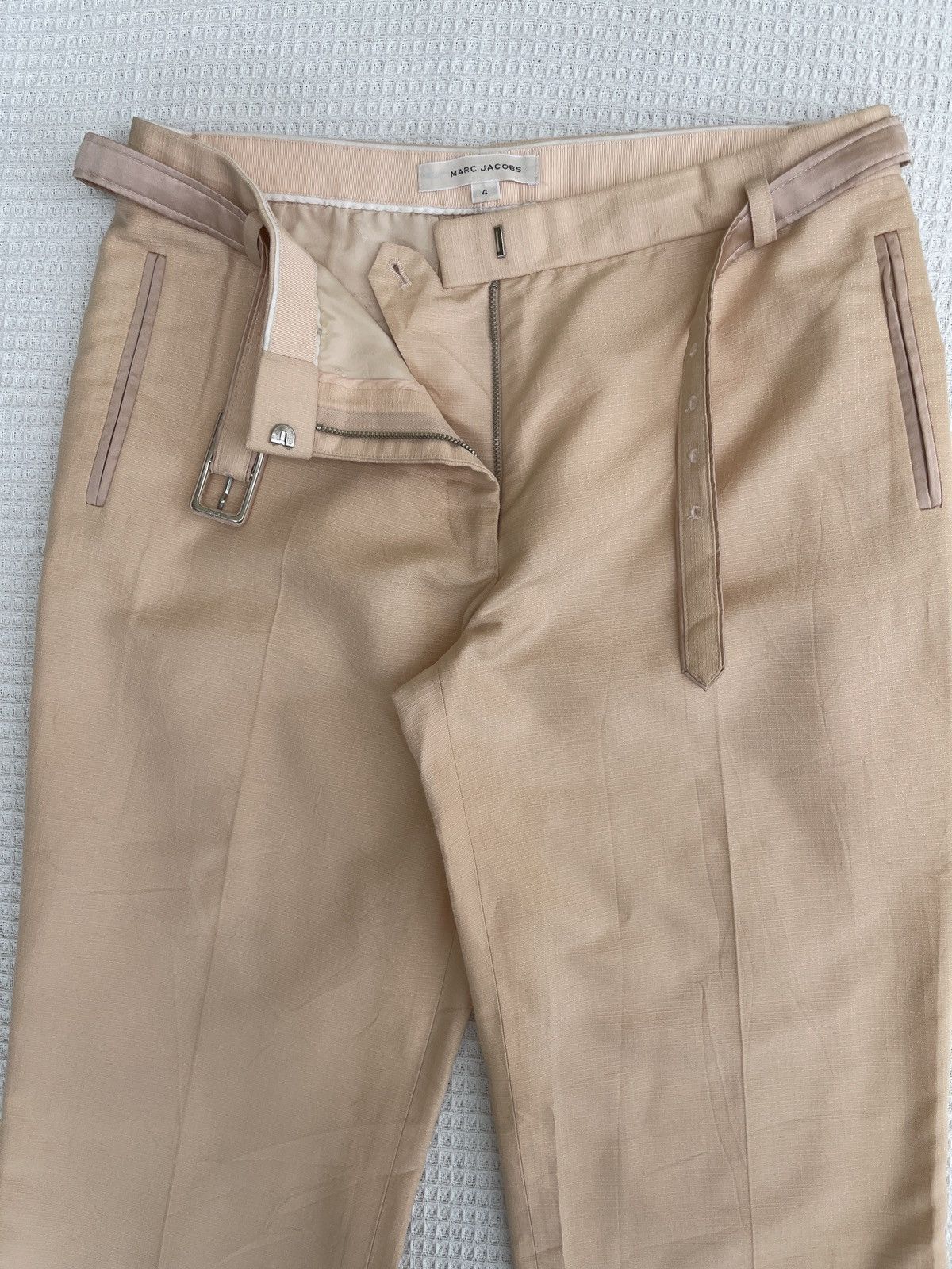 Marc Jacobs Rare🔥Combo Set Marc Jacobs Crop Pants & Belt Marc Jacobs Size 30" / US 8 / IT 44 - 5 Thumbnail