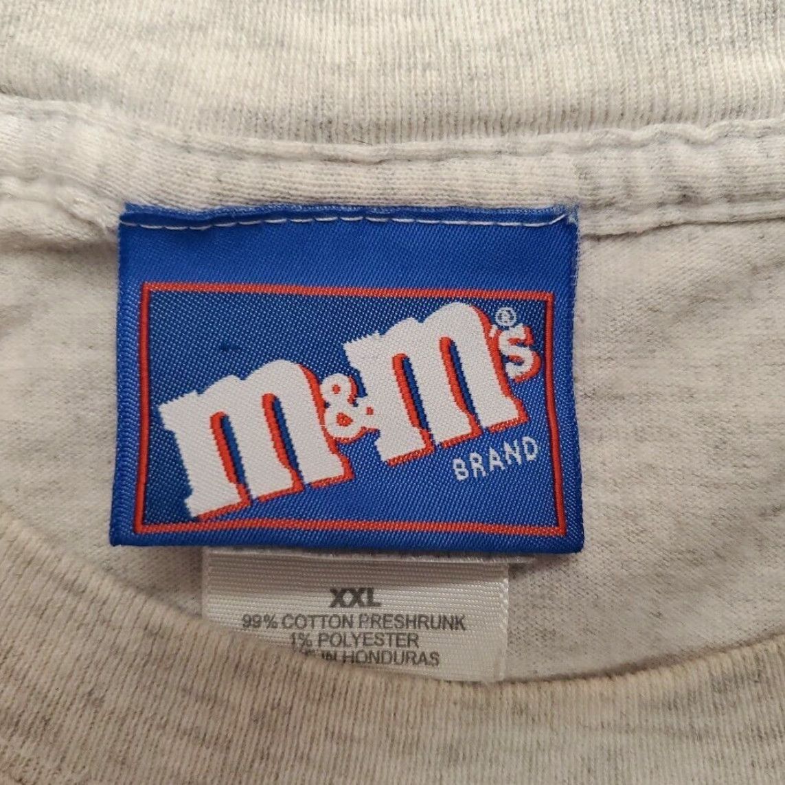 Etro VINTAGE M&M T-Shirt Mens 2XL Gray Short Sleeve Surrounded By Nuts Retro TEE Size US XXL / EU 58 / 5 - 4 Thumbnail