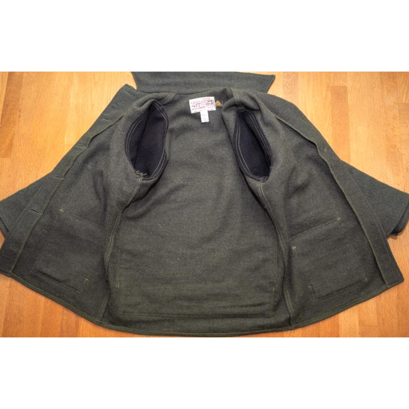 Filson VINTAGE FILSON Double Mackinaw Cruiser Jacket USA Made Green Wool Size M Mens WomenS 80s Size US M / EU 48-50 / 2 - 3 Thumbnail