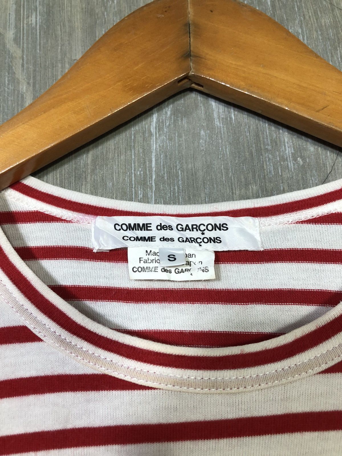 Comme des Garcons Comme Des Garcons CDG Women Longslevee Stripe Size S / US 4 / IT 40 - 4 Thumbnail
