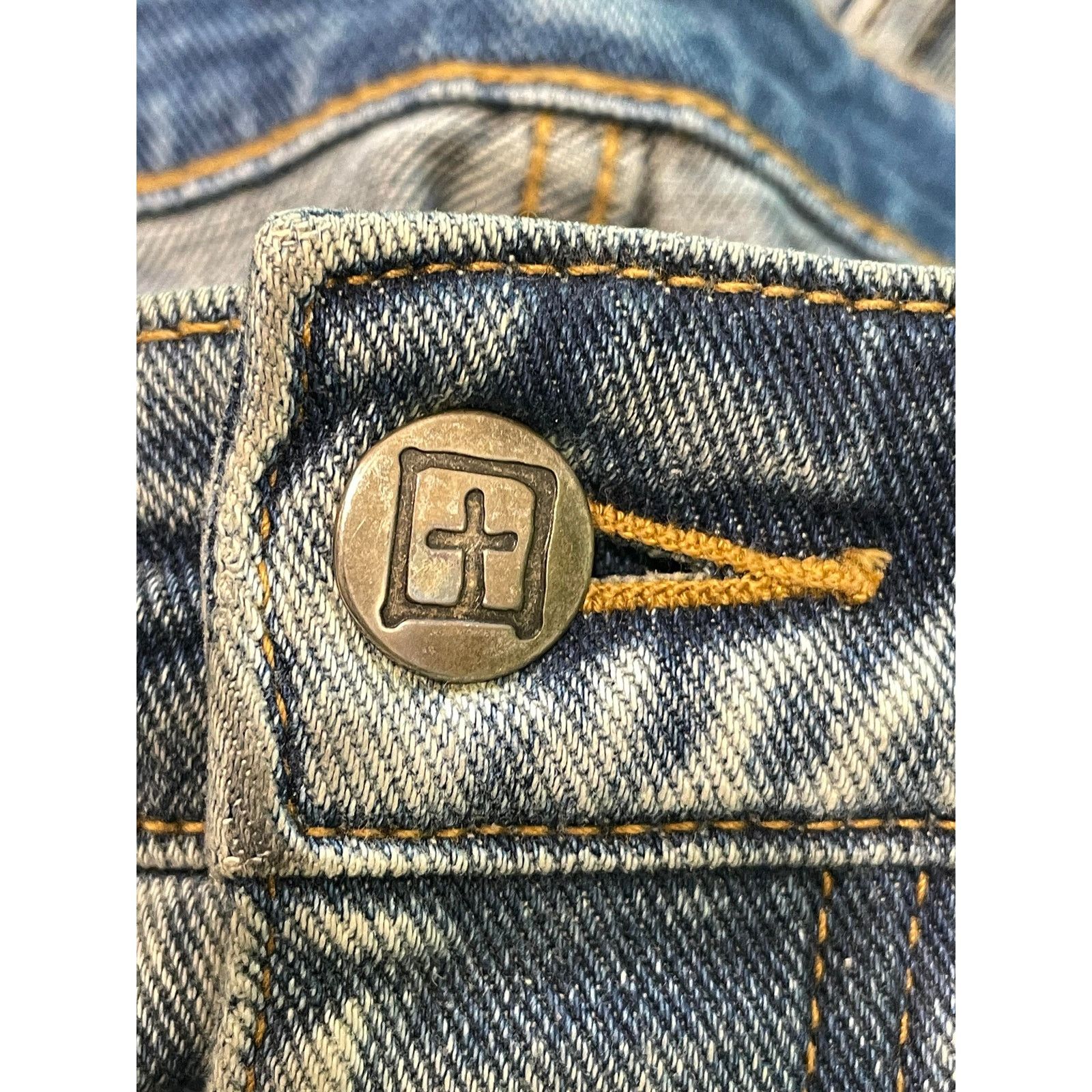Ksubi Ksubi "Van Winkle Half Way" Light Wash Blue Jeans Size US 31 - 8 Thumbnail