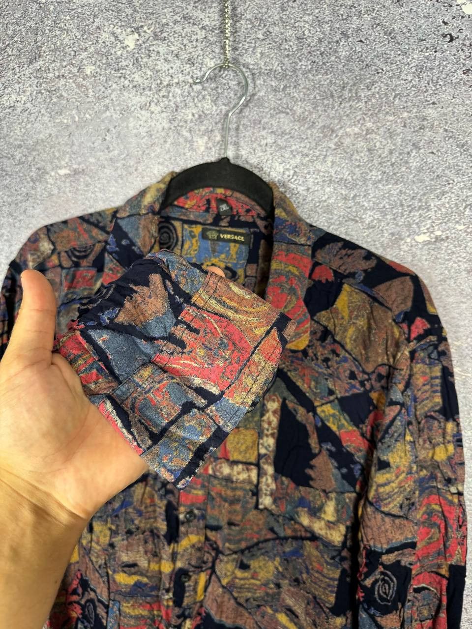 Versace Archive Vintage Versace Woman Shirt Printed Floral 2XL Size XXL / US 16-18 / IT 52-54 - 5 Thumbnail