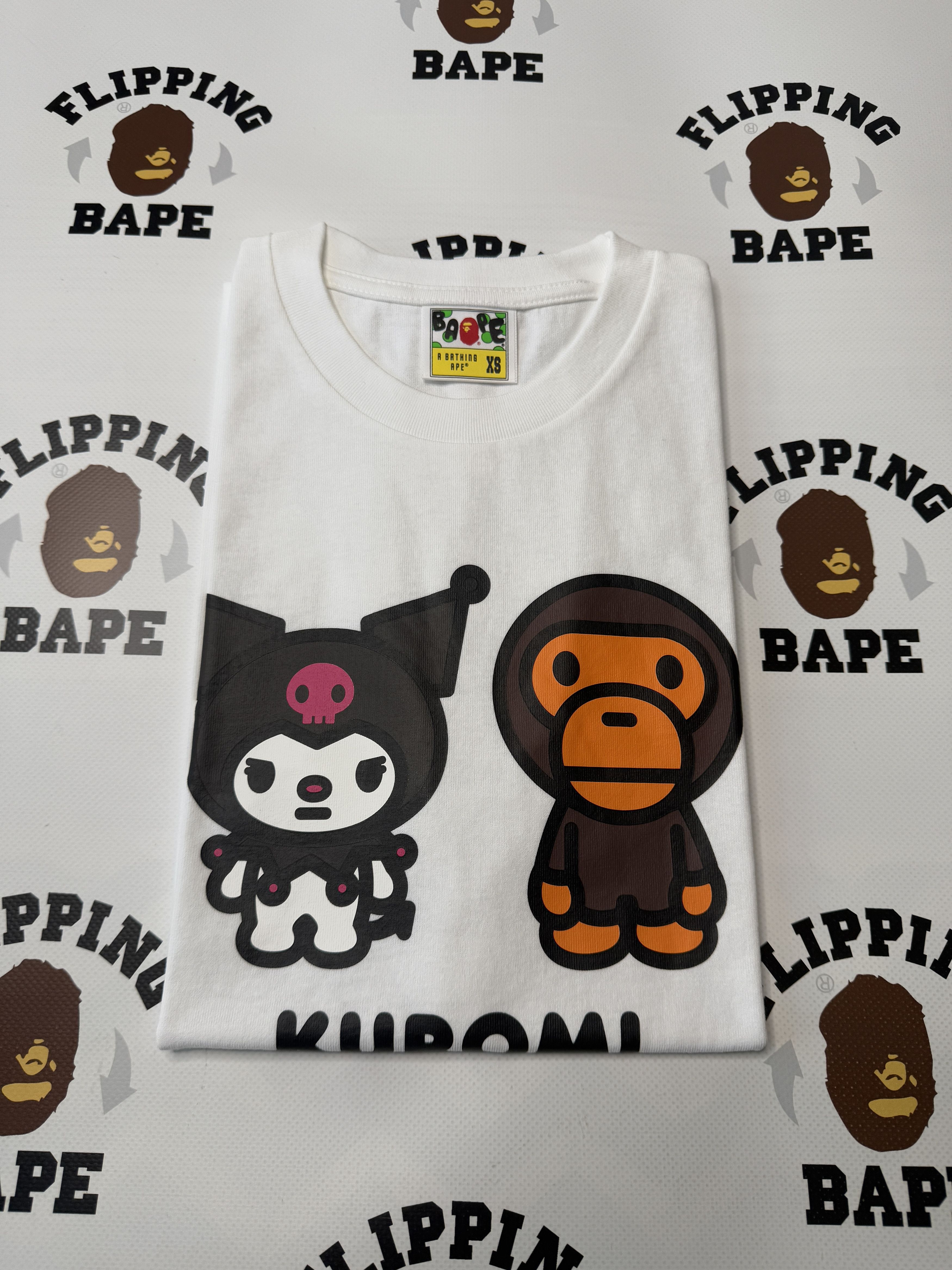 Bape BAPE BABY MILO X KUROMI TEE Size US XS / EU 42 / 0 - 7 Thumbnail