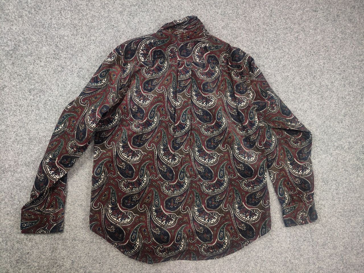Gant Gant Paisley Corduroy Button Shirt Plumped Vintage RRL Style Size US XL / EU 56 / 4 - 9 Thumbnail