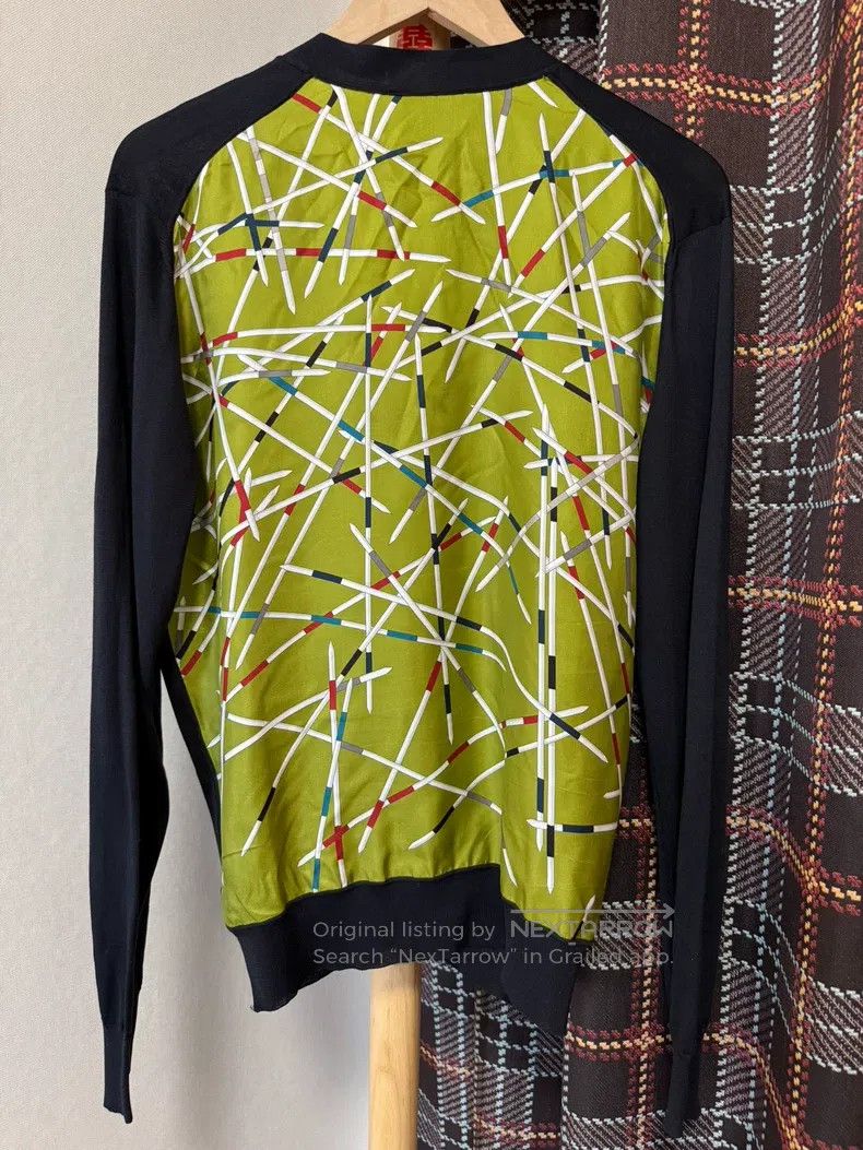 Hermes Hermes Knit Sweater, 100% Mulberry Silk Size US M / EU 48-50 / 2 - 2 Thumbnail