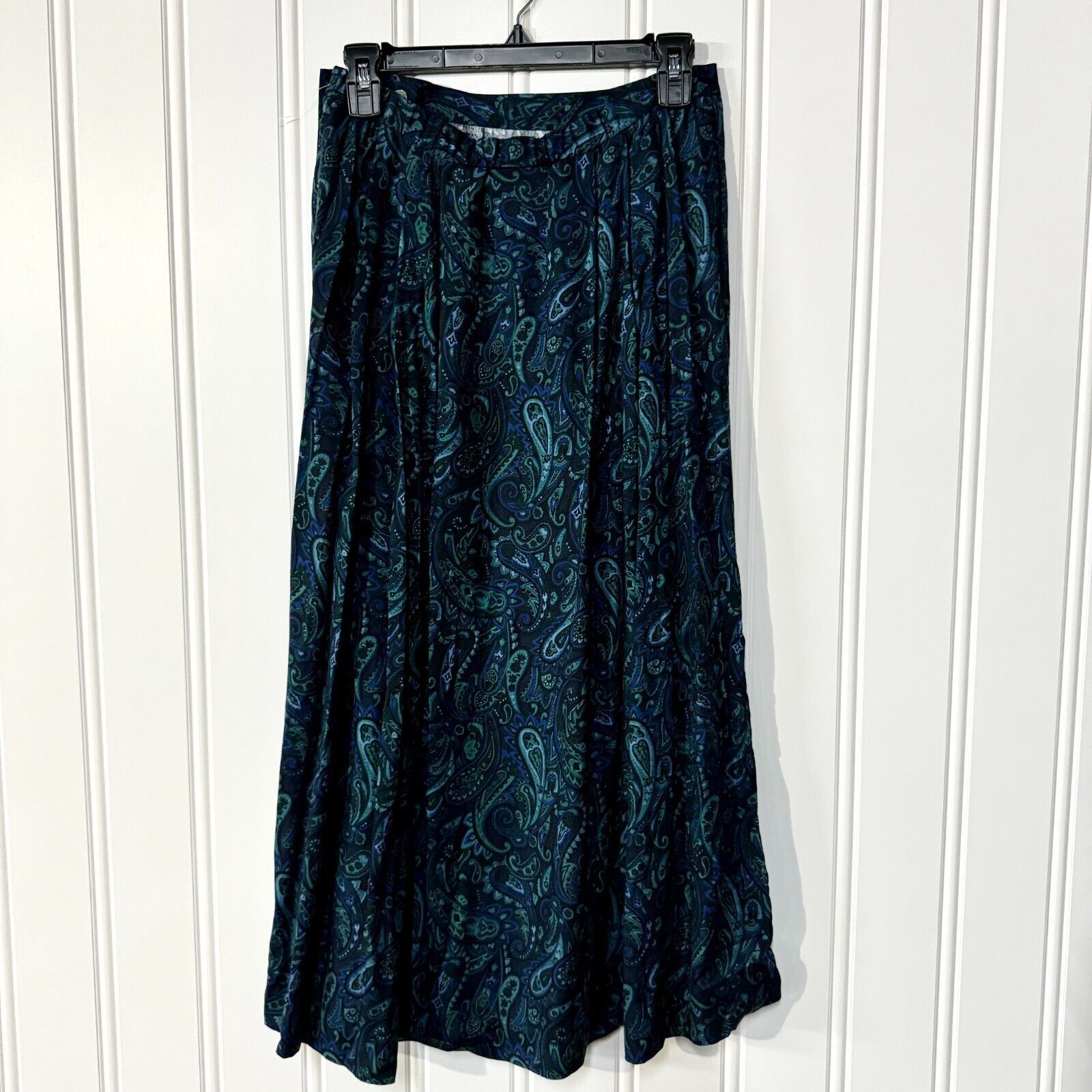 Pendleton Vintage Pendleton Rayon Skirt + Button Shirt Suit Set Size 8 Size M / US 6-8 / IT 42-44 - 11 Thumbnail