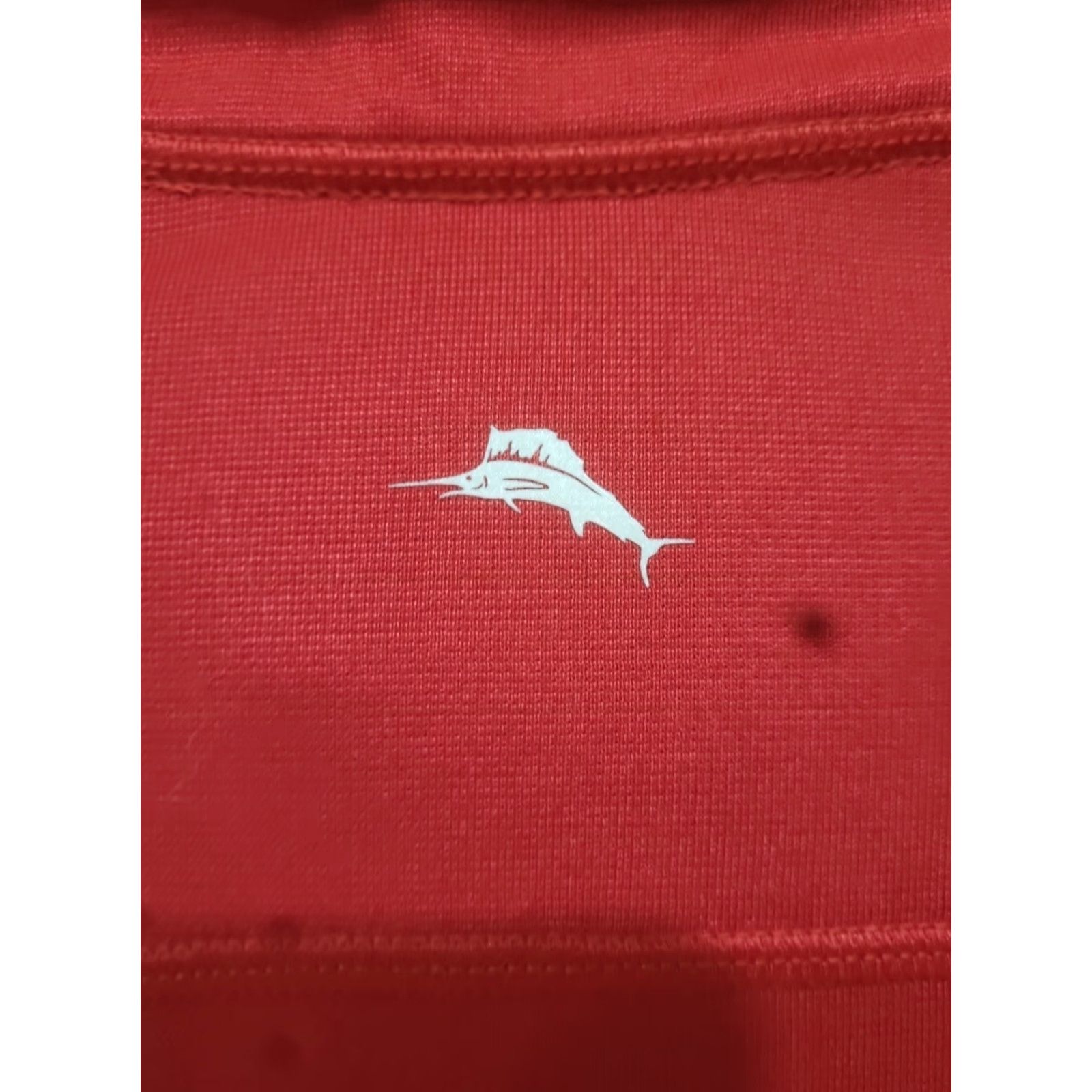 Tommy Bahama Tommy Bahama Sweatshirt Men's L Red 1/4 Zip Long Sleeve Pullover Stretch Casual USA Theme Logo Embroidered, Knit, Polyester Rayon Size US L / EU 52-54 / 3 - 5 Thumbnail