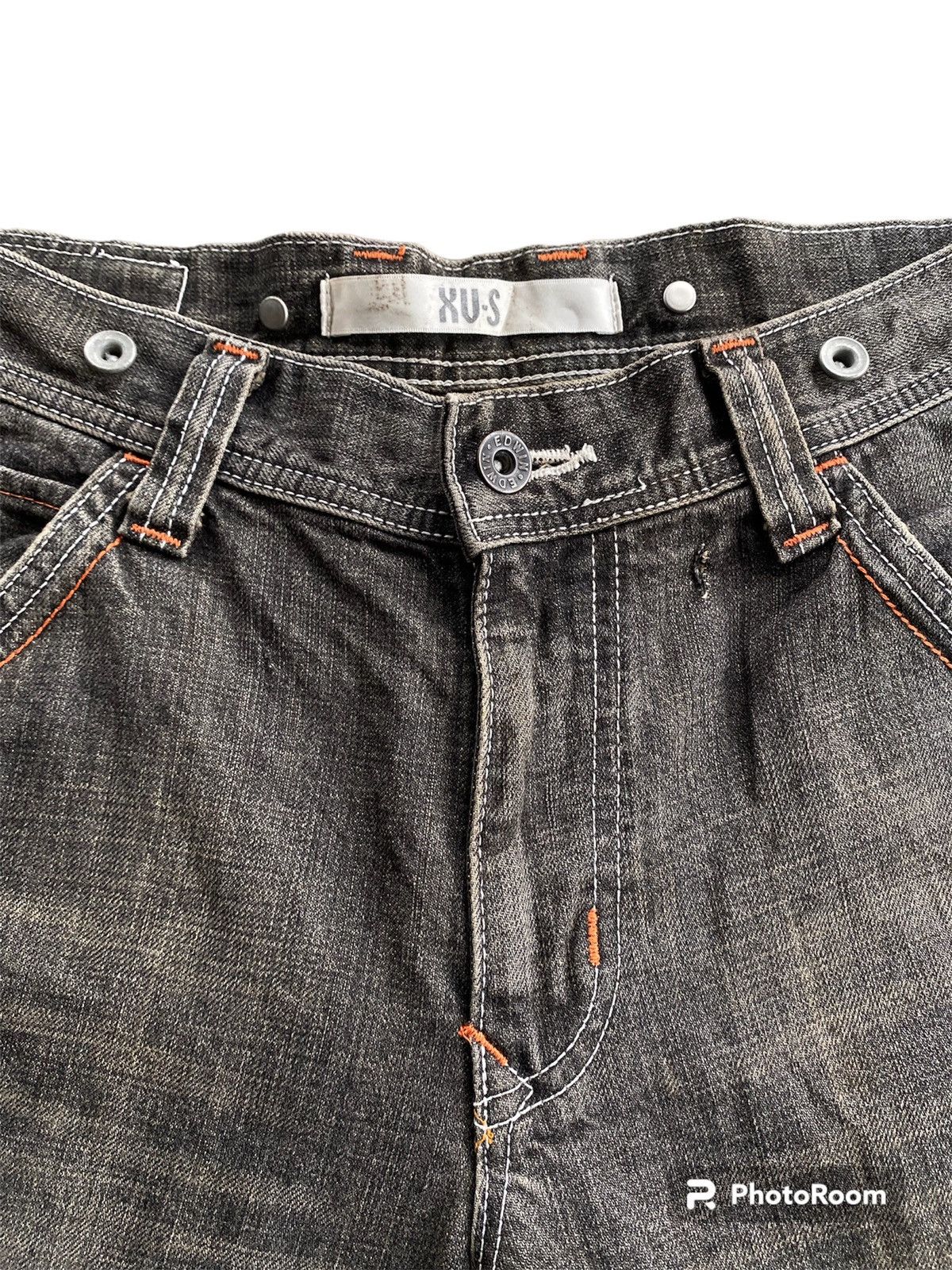 Edwin × Vintage Japan Edwin 405XVS Carpenter Rust Rugged Black Size US 30 / EU 46 - 14 Thumbnail