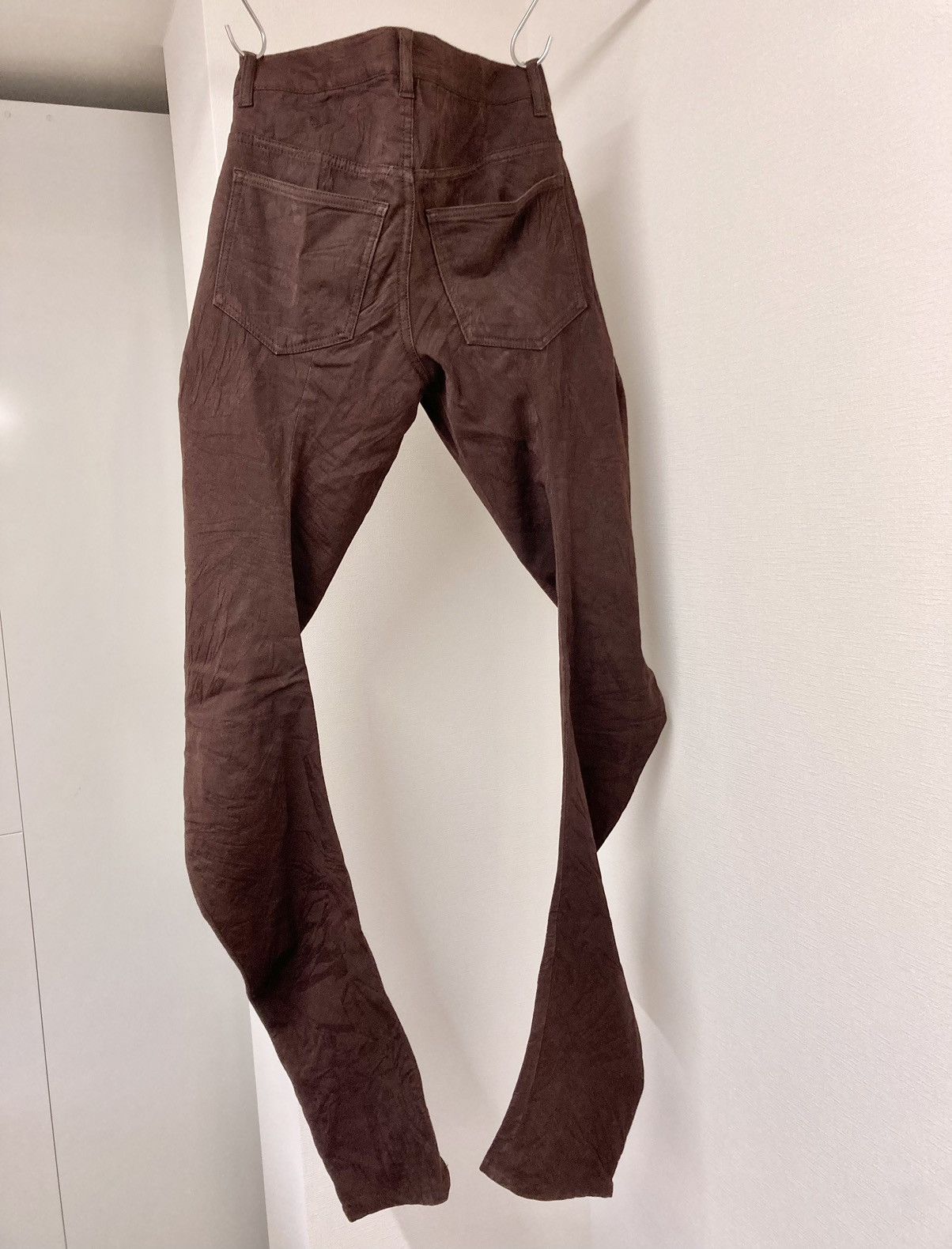 Kazuyuki Kumagai Attachment KAZUYUKI KUMAGAI ATTACHMENT Jtype Curved woven stretch pants Size US 30 / EU 46 - 11 Thumbnail