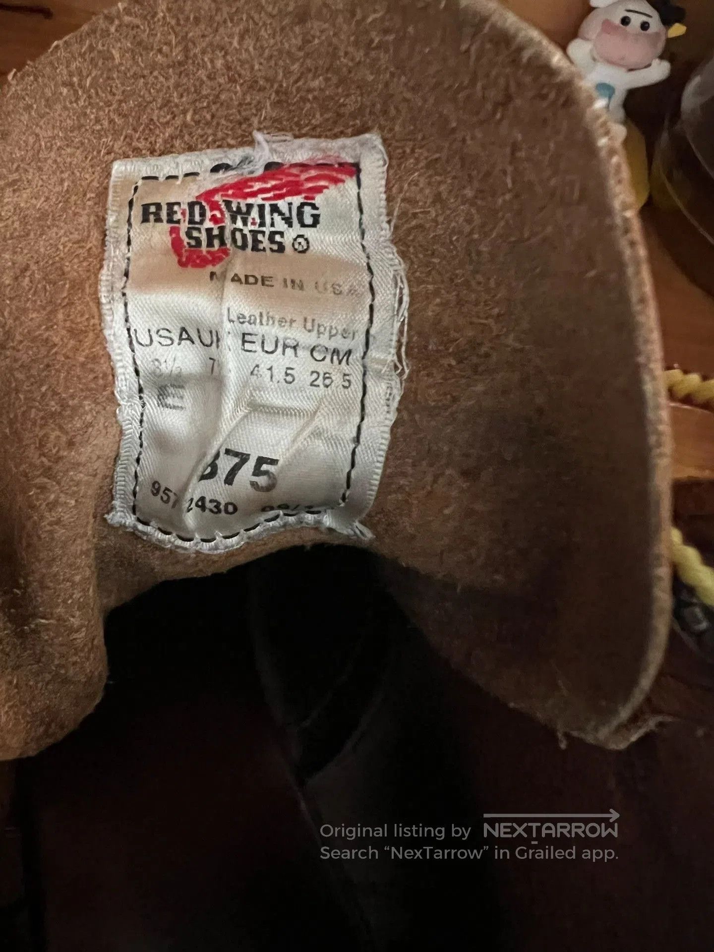 Red Wing Red Wing 8.5e Work Boots. Size US 8.5 / EU 41-42 - 7 Thumbnail
