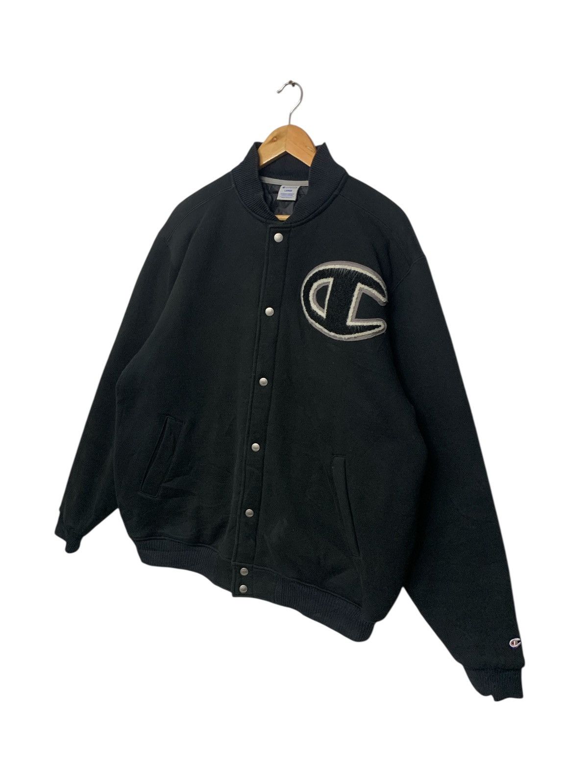 Champion Rare Vintage 90's Champion Varsity Snap Button Ups Jacket Size US L / EU 52-54 / 3 - 2 Thumbnail