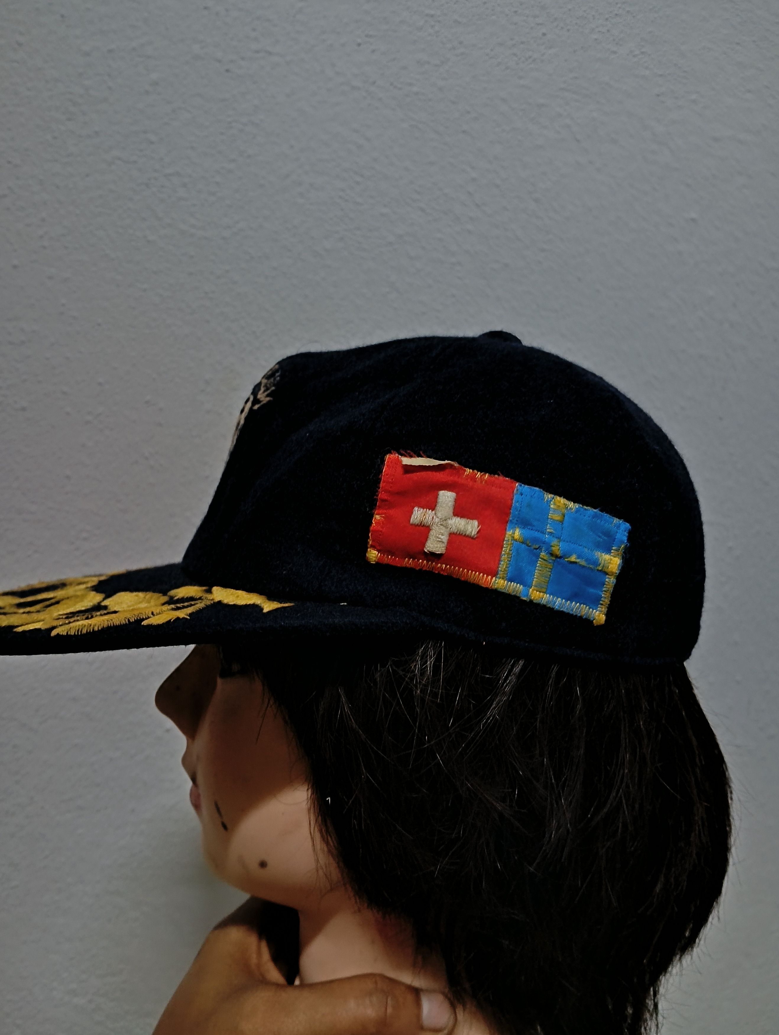 Vintage vintage pan mun jum korean wars flag hats Size ONE SIZE - 2 Thumbnail