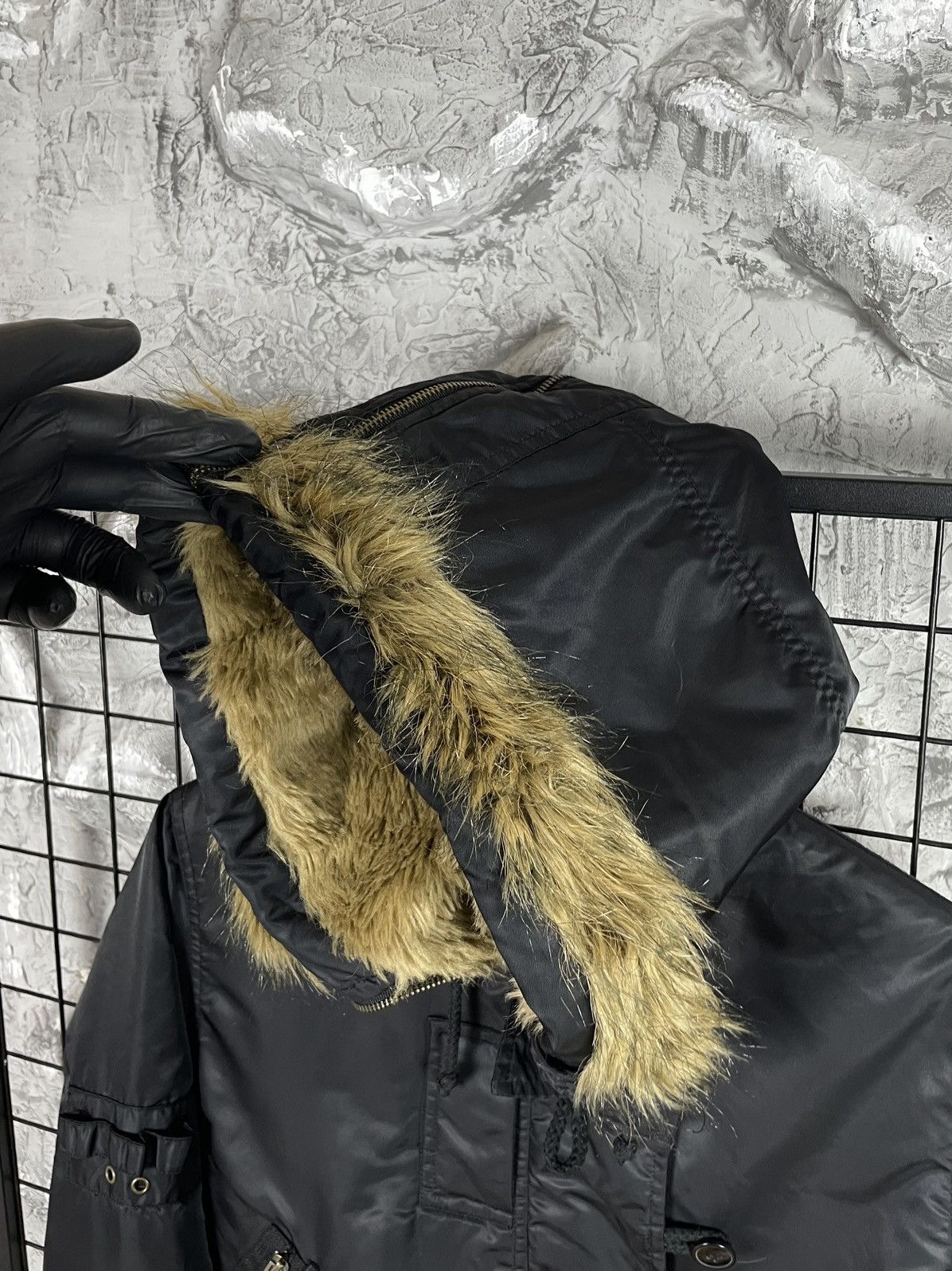 Junya Watanabe Y2K Fur Bomber If Six Was Nine Archive LGB GOA Japanese Vibe Size US S / EU 44-46 / 1 - 11 Thumbnail