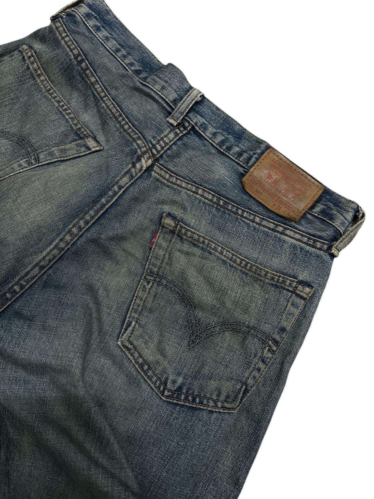 Levi's Vintage Levis 503 Distress Made In Japan . Size US 32 / EU 48 - 6 Thumbnail