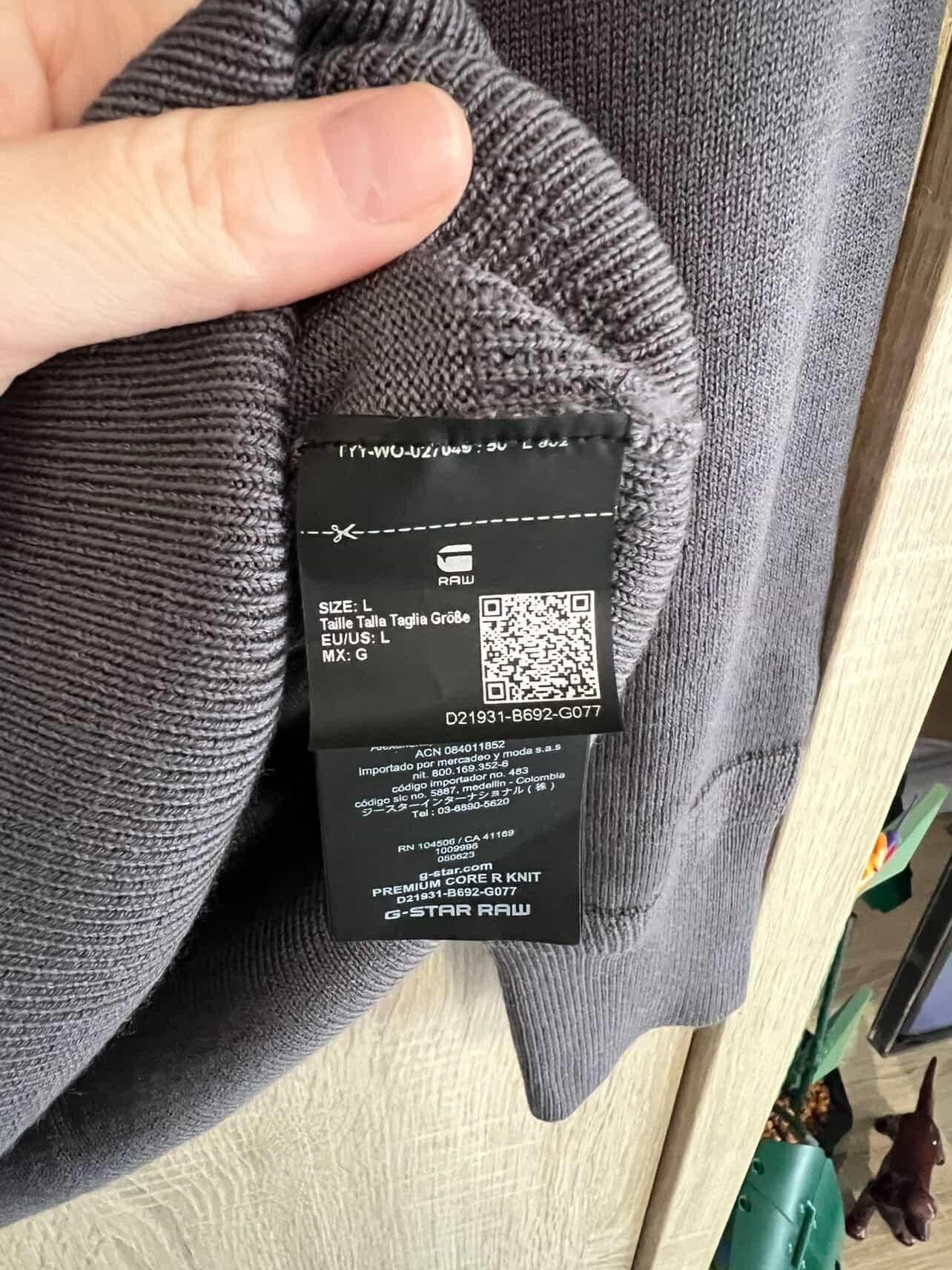 G-Star G-Star RAW Merino Wool Sweater 🔥💥 Size US L / EU 52-54 / 3 - 5 Thumbnail