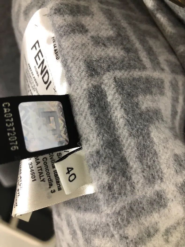 Fendi Fendi All-Print Coat Size XS / US 0-2 / IT 36-38 - 8 Thumbnail