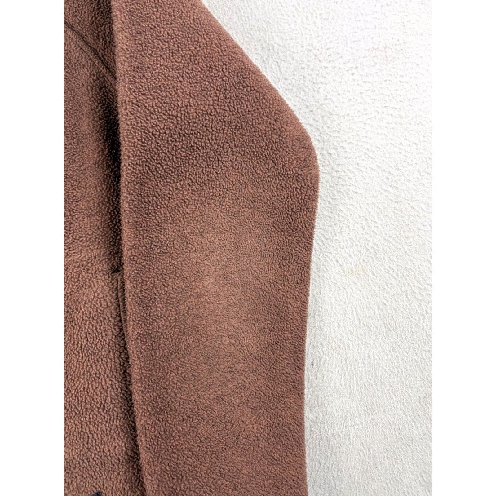 Patagonia VINTAGE Patagonia Synchilla Fleece Quarter Zip Women’s Small Brown Pullover Jacket Size S / US 4 / IT 40 - 4 Thumbnail