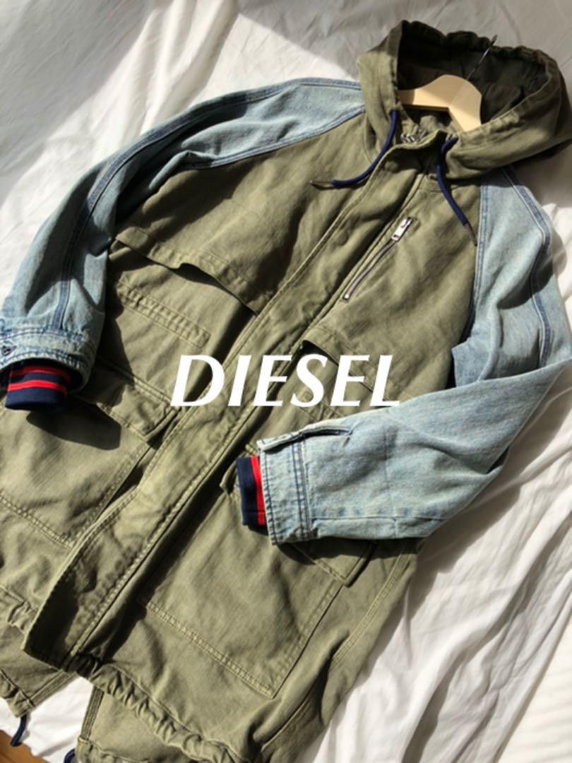 Diesel Vintage Diesel Mods Coat parka Long Jeans Size L Size US L / EU 52-54 / 3 - 25 Thumbnail