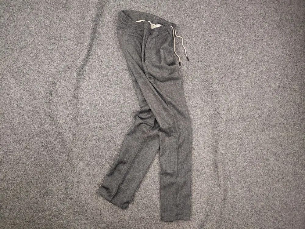 Boggi Boggi Milano Italy Design Classic trousers fine gray resti Size US 31 - 1 Thumbnail