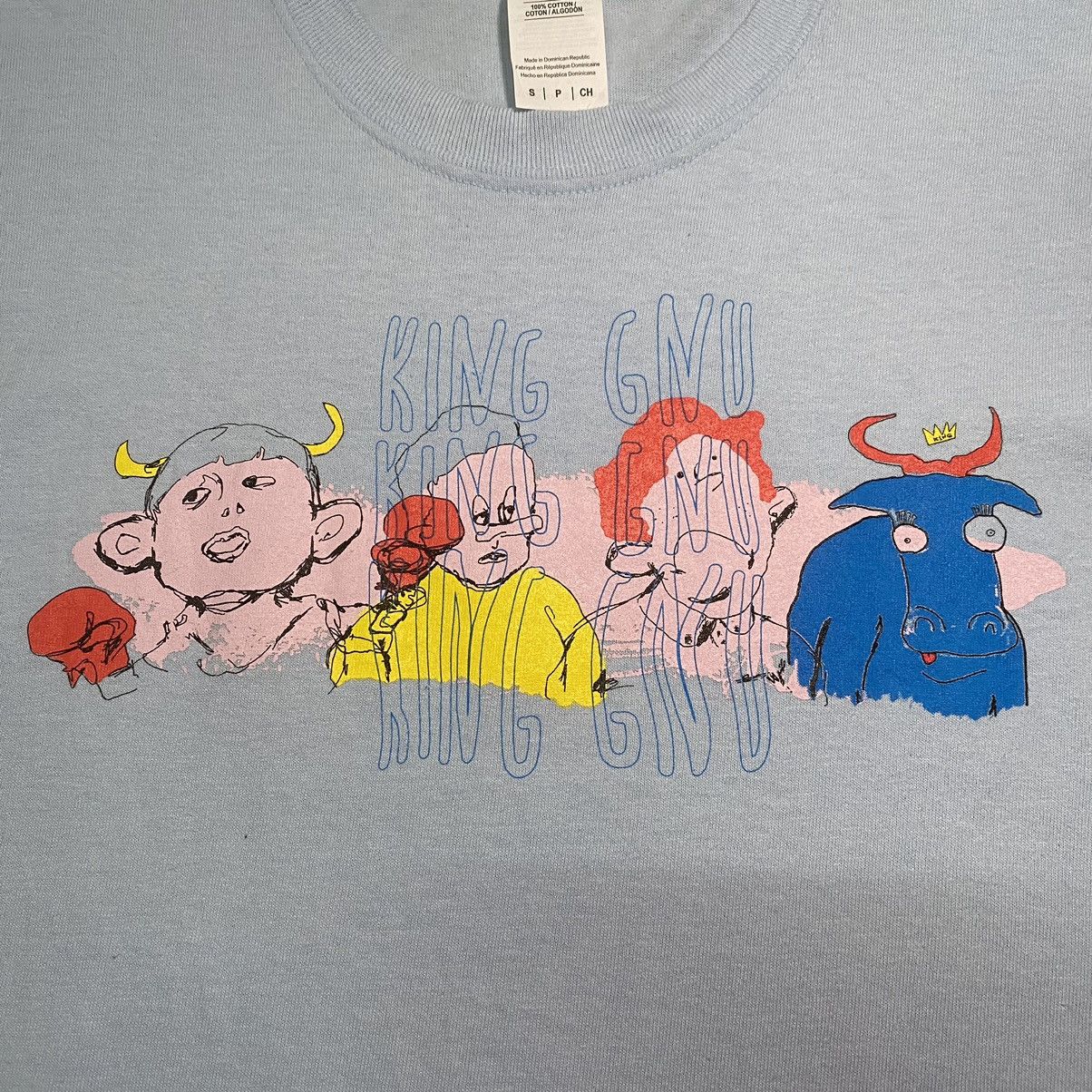Band Tees KING GNU JAPANESE BAND T SHIRT JUJUTSU KAISEN Size US S / EU 44-46 / 1 - 6 Thumbnail