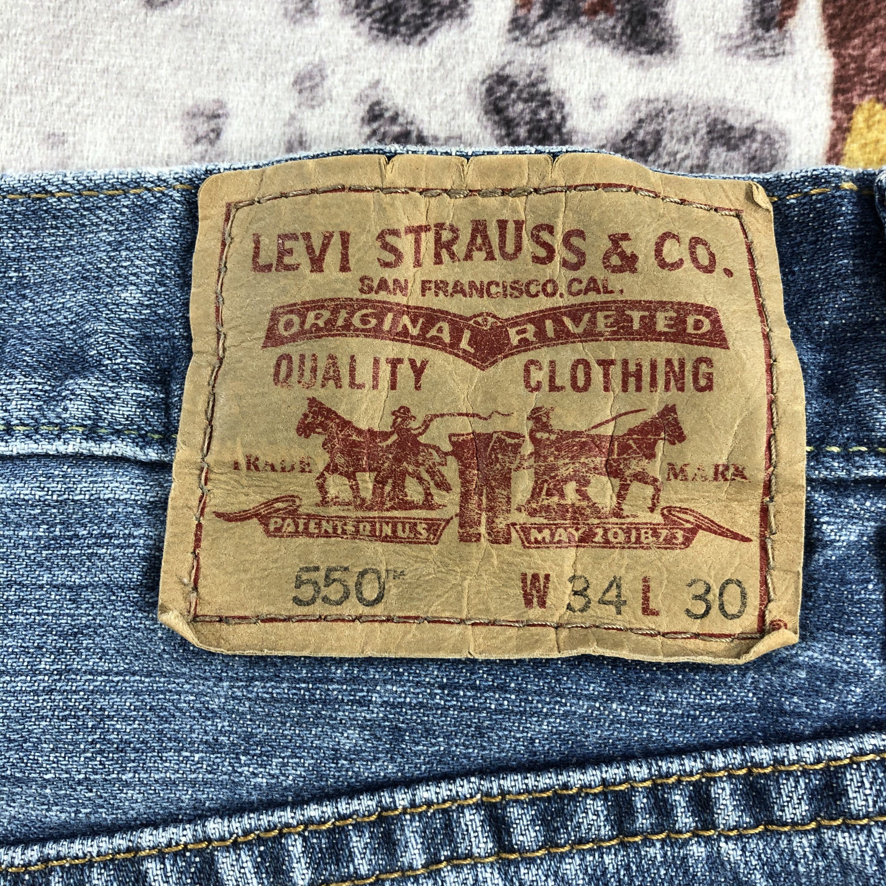 Levi's × Vintage Vintage Blue Wash Levis 550 Jeans-JM2958 Size US 34 / EU 50 - 7 Thumbnail