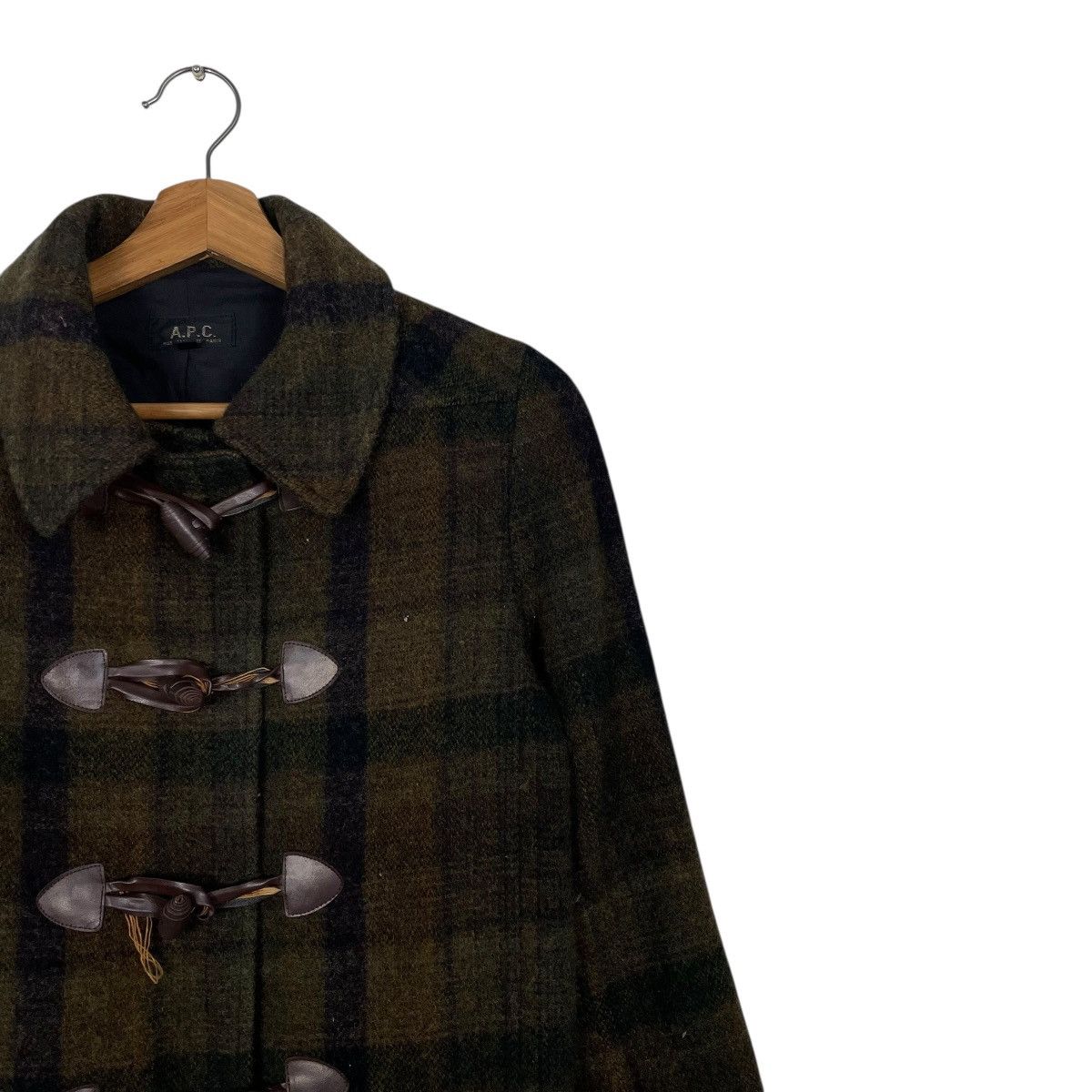 A.P.C. Vintage APC Tartan Duffle Coat Size XS / US 0-2 / IT 36-38 - 6 Thumbnail