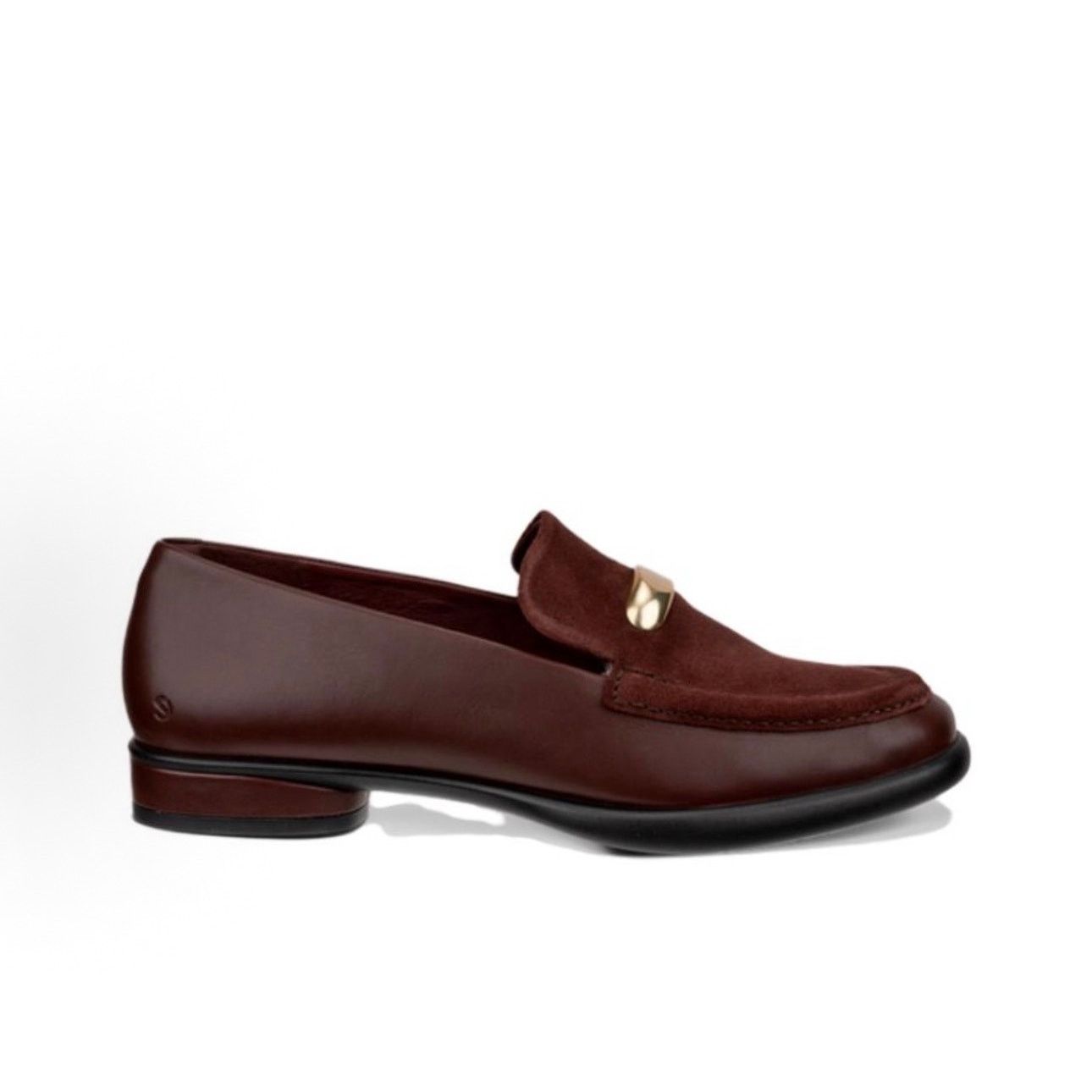 Ecco ECCO WOMEN'S 41 SCULPTED LX CHOCOLATE BROWN LOAFER NIB Size US 10.5 / IT 40.5 - 3 Thumbnail