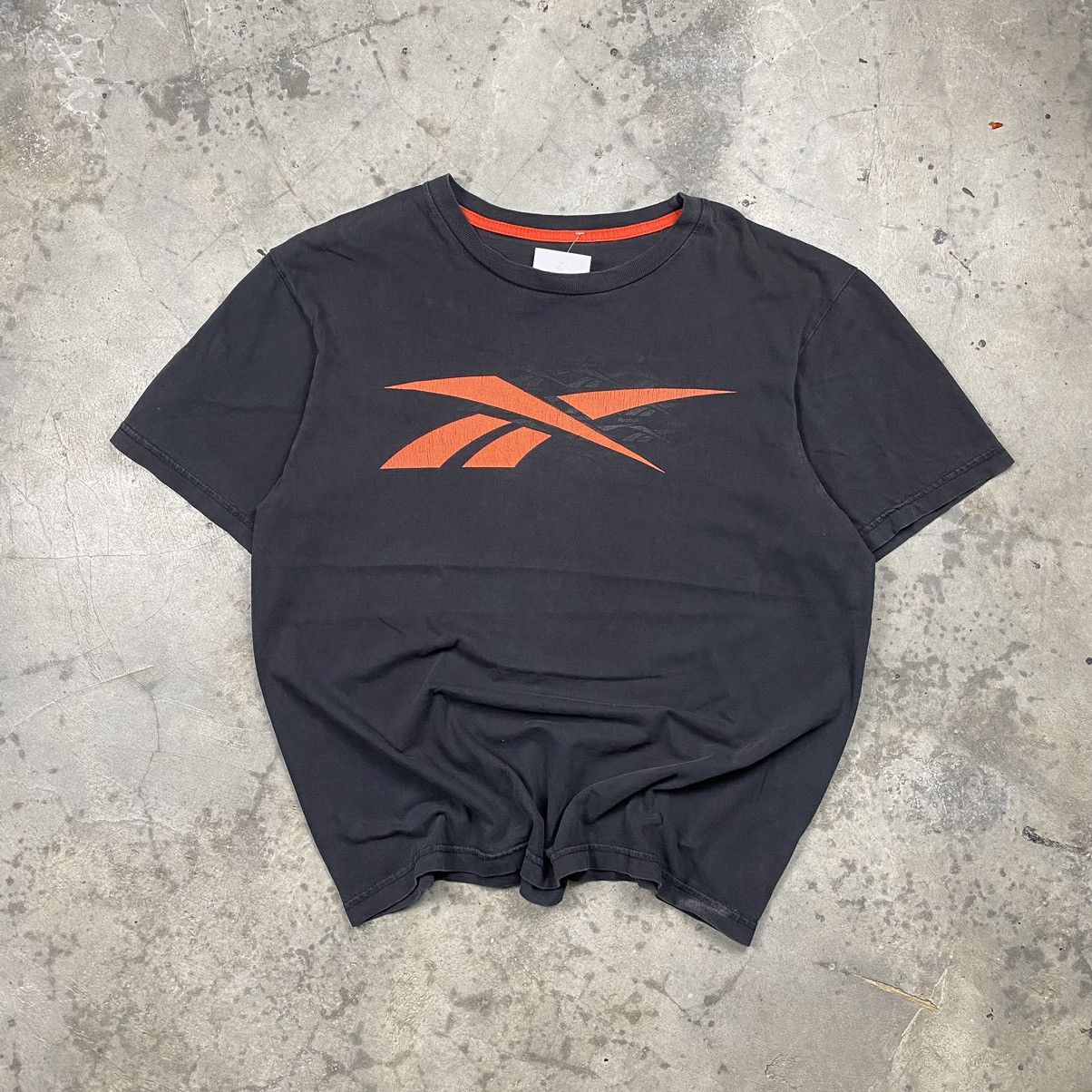 Reebok × Vintage y2k Reebok Sunfaded Boxy Tee Size US M / EU 48-50 / 2 - 1 Thumbnail