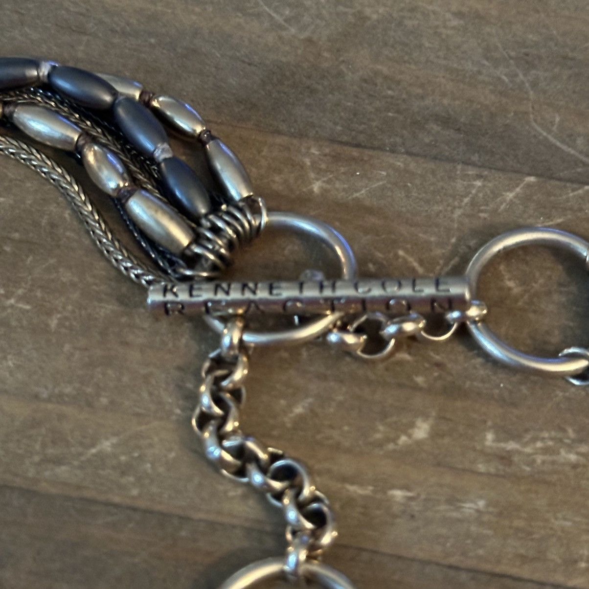 Kenneth Cole Kenneth Cole Reaction multi chain toggle necklace Size ONE SIZE - 5 Thumbnail