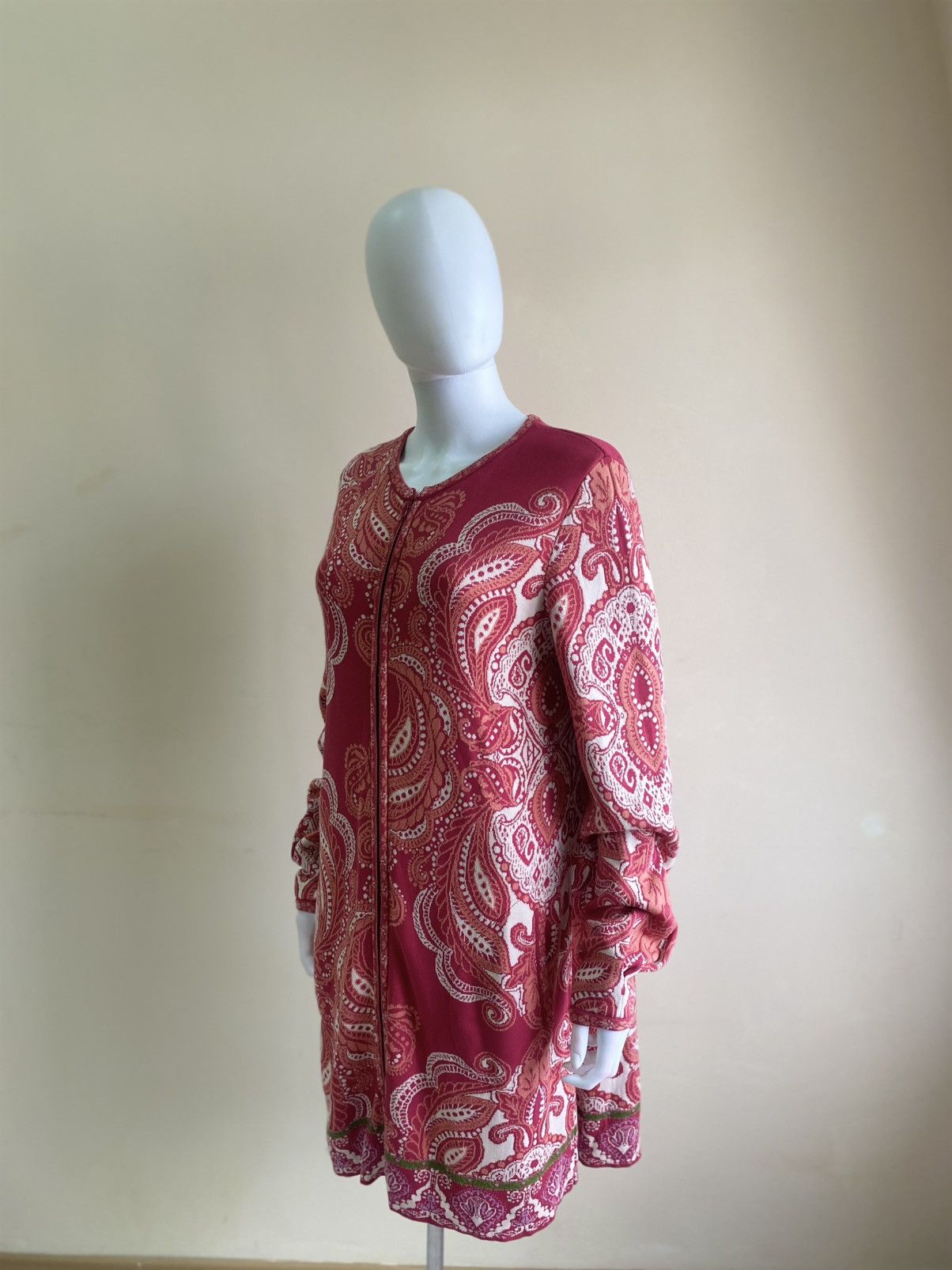Other IVKO Women’s Floral Multicolor Zip Up Cardigan Size XL Size XL / US 12-14 / IT 48-50 - 4 Thumbnail