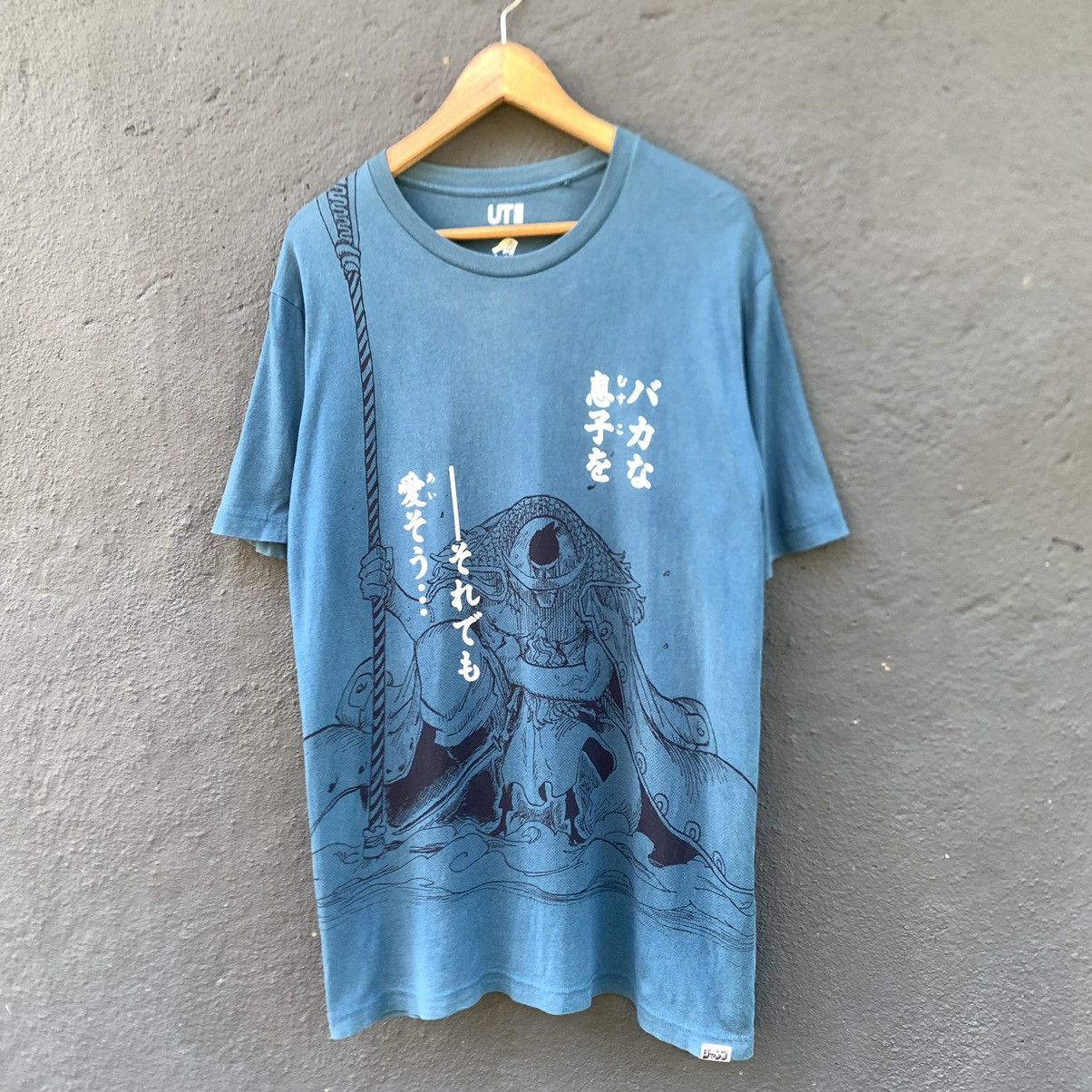 Uniqlo Thrashed Faded Edward Newgate One Piece Character Tee Size US L / EU 52-54 / 3 - 1 Thumbnail