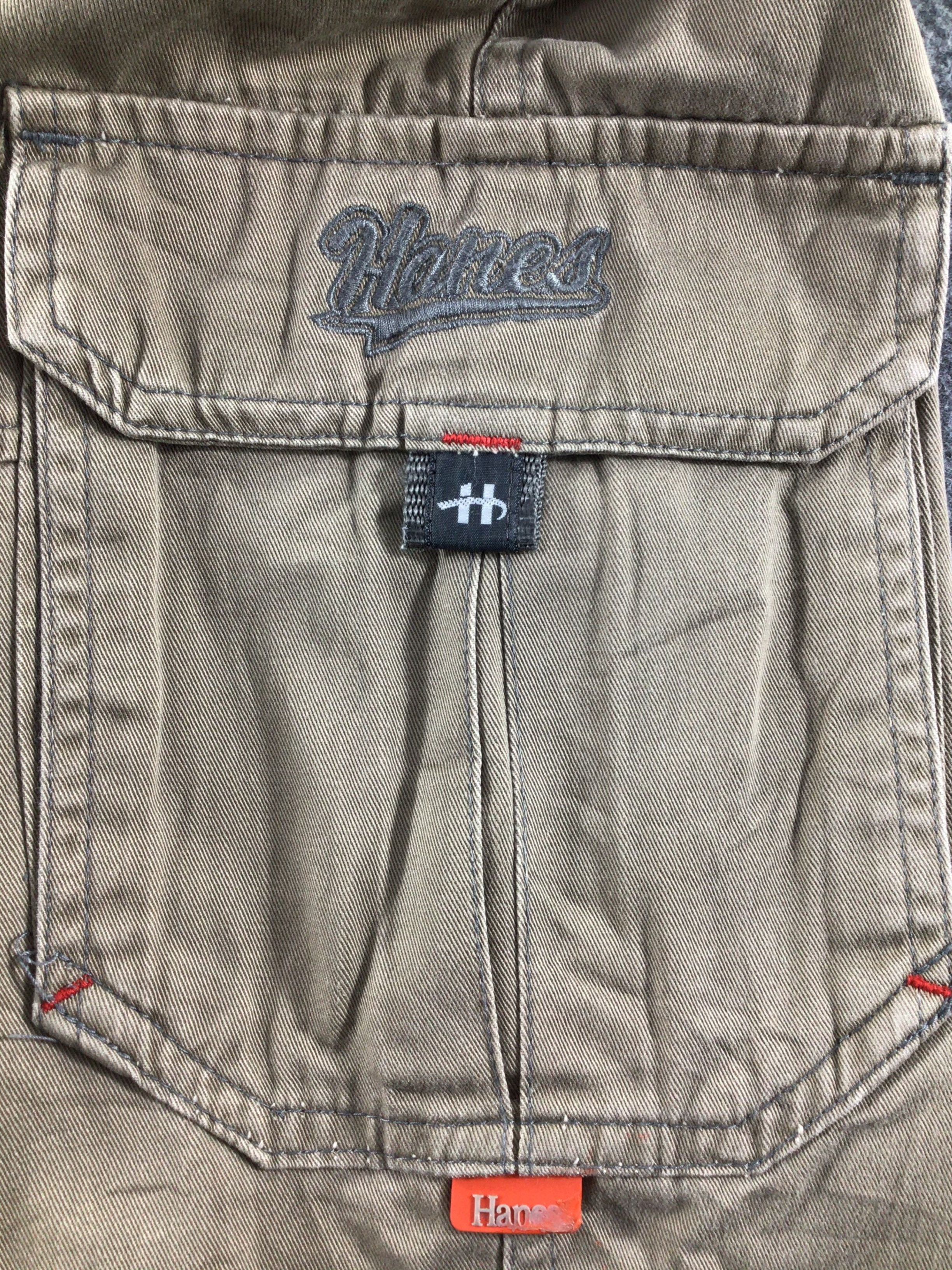 Hanes Hanes Multi Pocket Cargo Pant-J121 Size US 33 - 5 Thumbnail