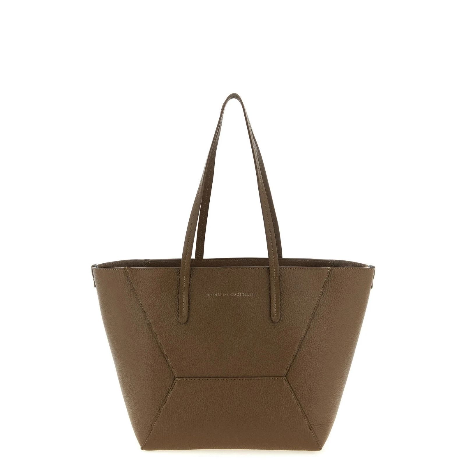 Brunello Cucinelli BRUNELLO CUCINELLI BC Duo Medium Brown Tote Bag New & Authen Size ONE SIZE - 1 Thumbnail