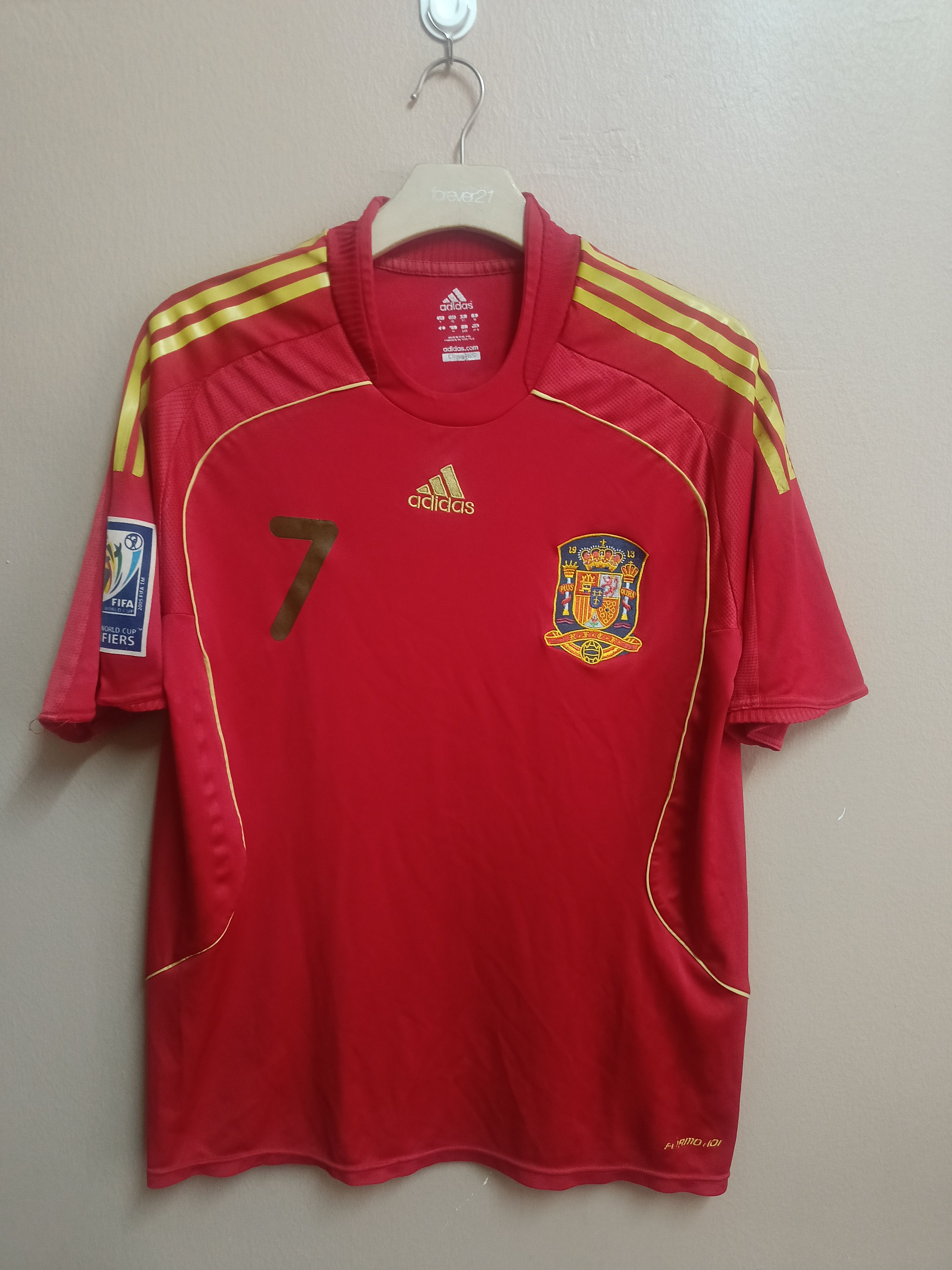 ICON Motorsports Steal 🔥 David Villa 2010 WC Qualifier Jersey Size US M / EU 48-50 / 2 - 1 Thumbnail