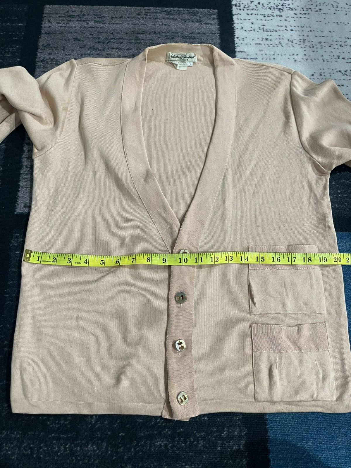 Salvatore Ferragamo Vintage Salvatore Ferragamo Cardingan Jacket Size S / US 4 / IT 40 - 17 Thumbnail