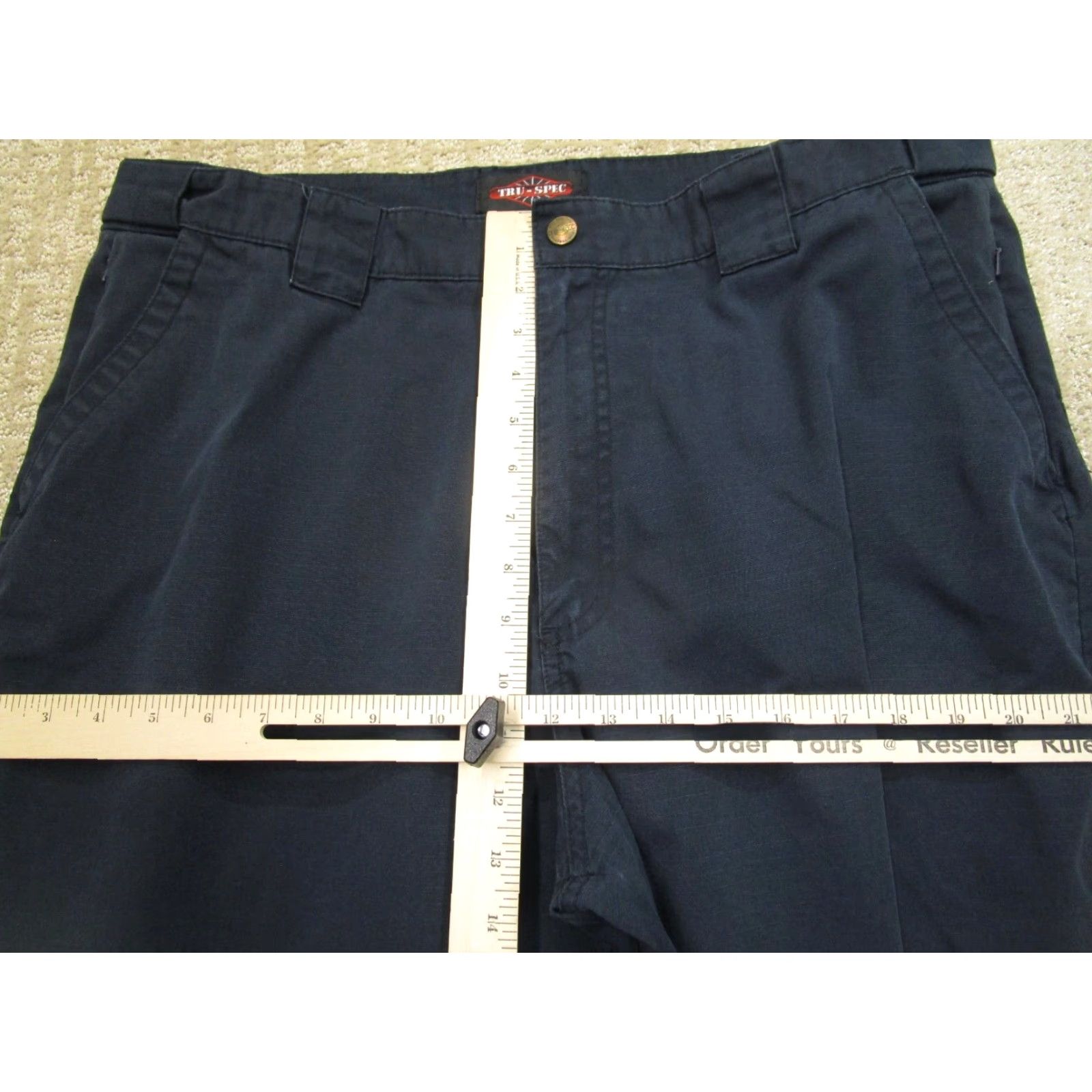 Vintage Tru Spec Pants Men 40x33 Blue Cargo Tactical Rip Stop Utility Trousers Workwear Size US 40 / EU 56 - 6 Thumbnail